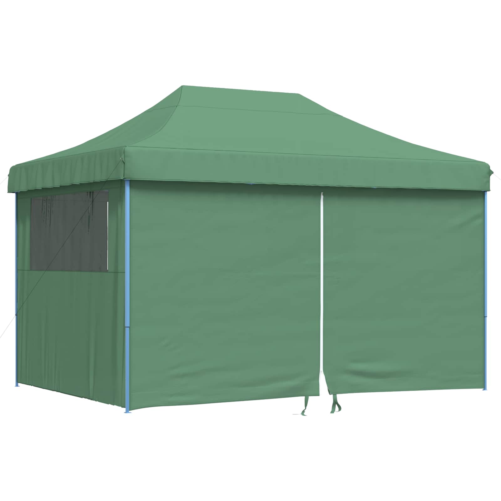 Partytelt grønn 279 x 410 x 315 cm Oxford Stoff vidaXL