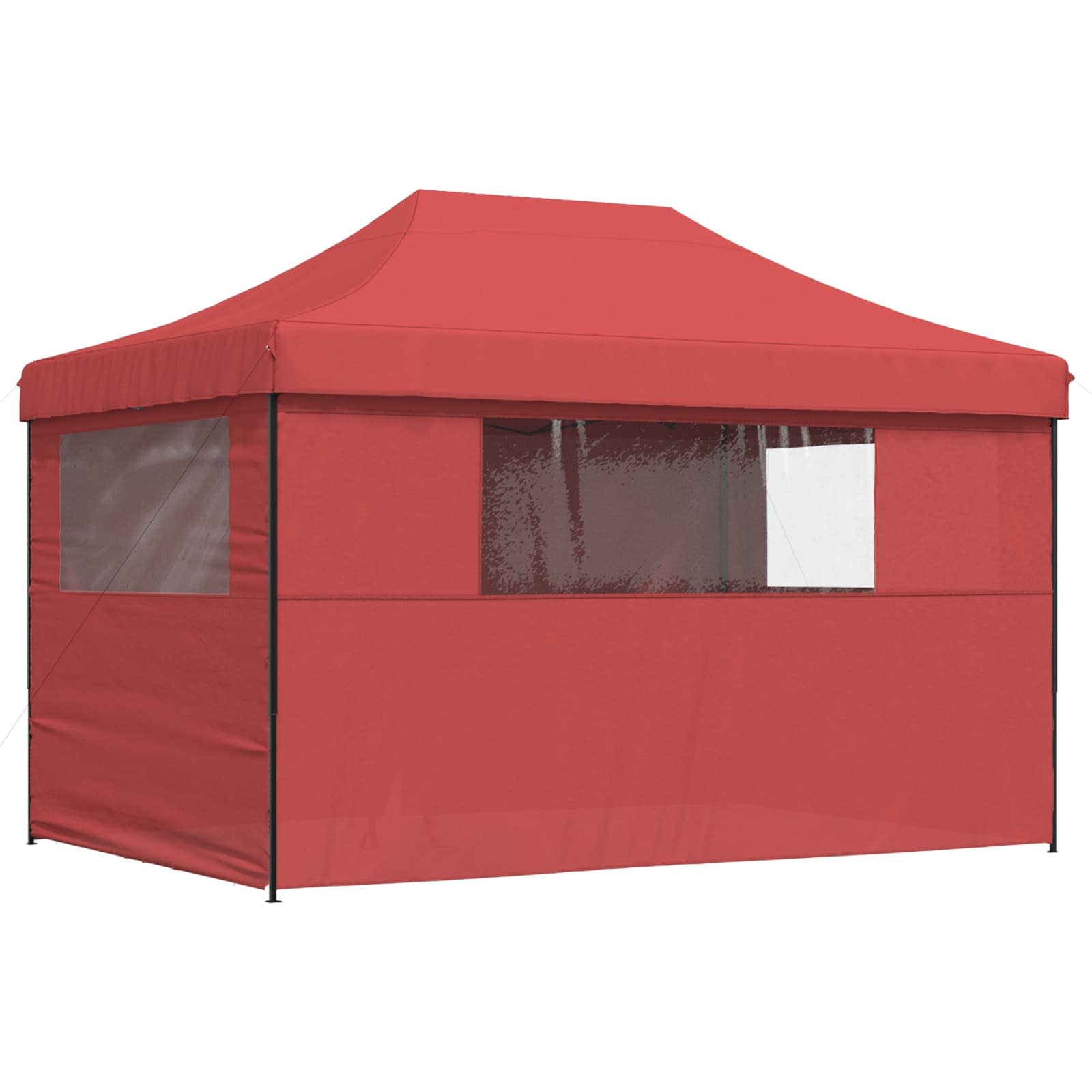 Partytelt Burgunder 279 x 410 x 315 cm Oxford Stoff vidaXL