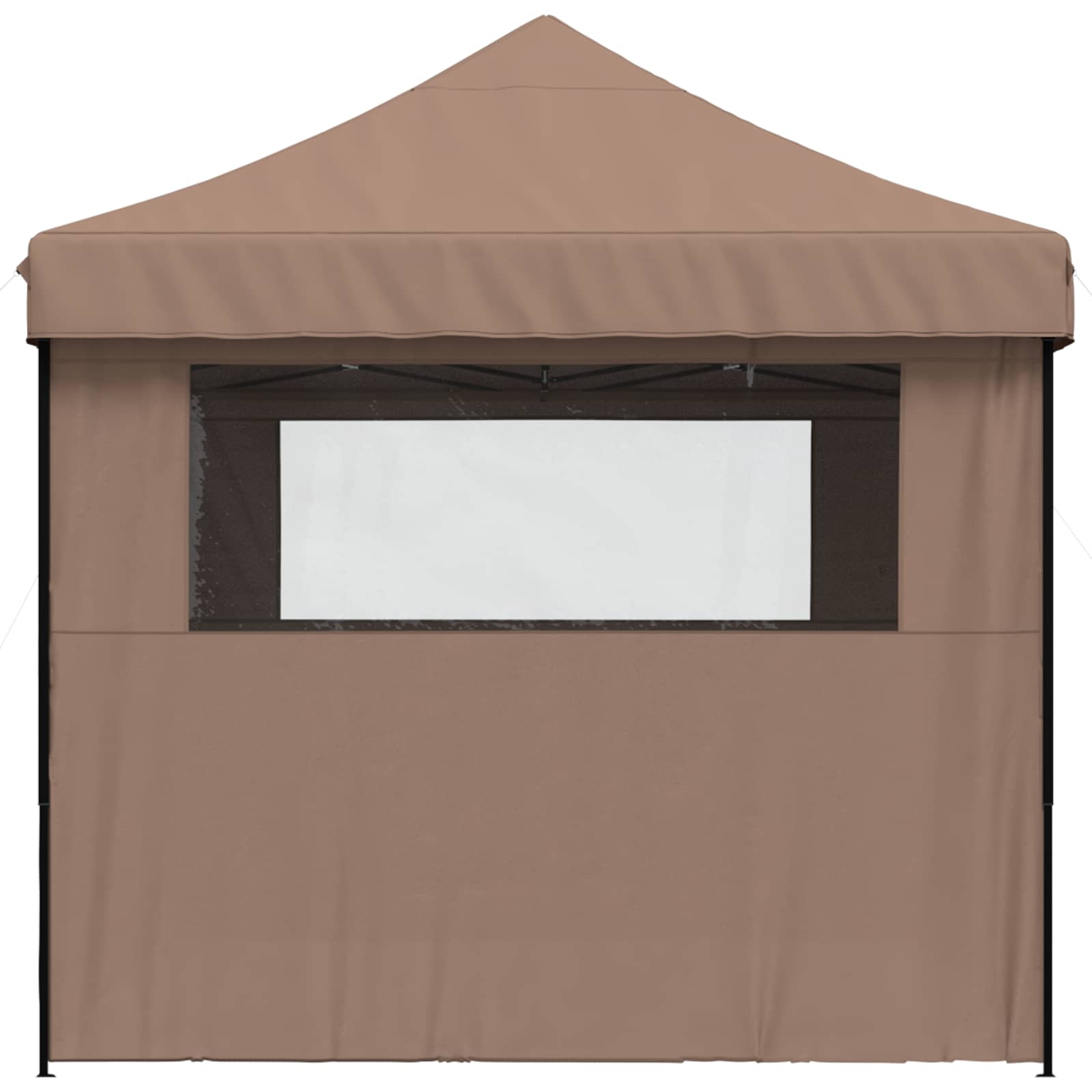 Partytelt Brun 279 x 410 x 315 cm Oxford Stoff vidaXL