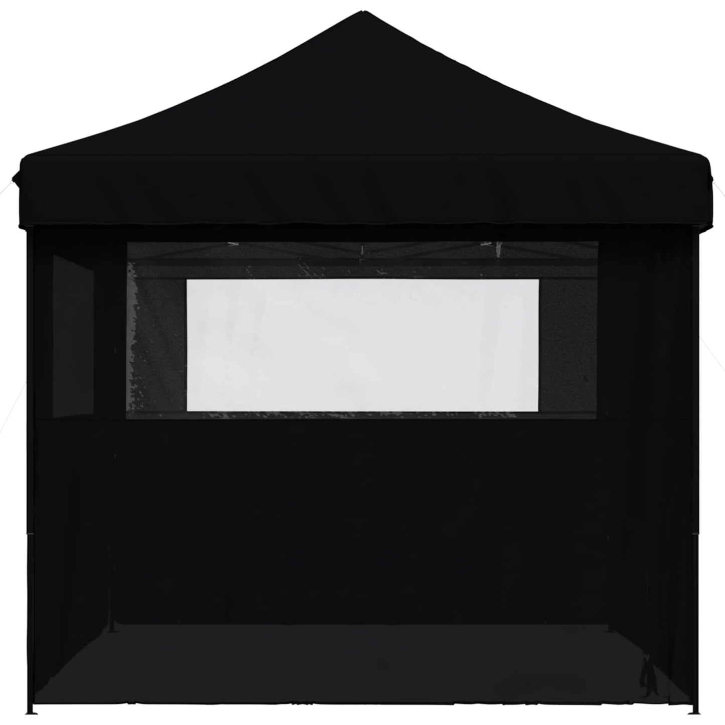 Partytelt Svart 279 x 410 x 315 cm Oxford Stoff vidaXL