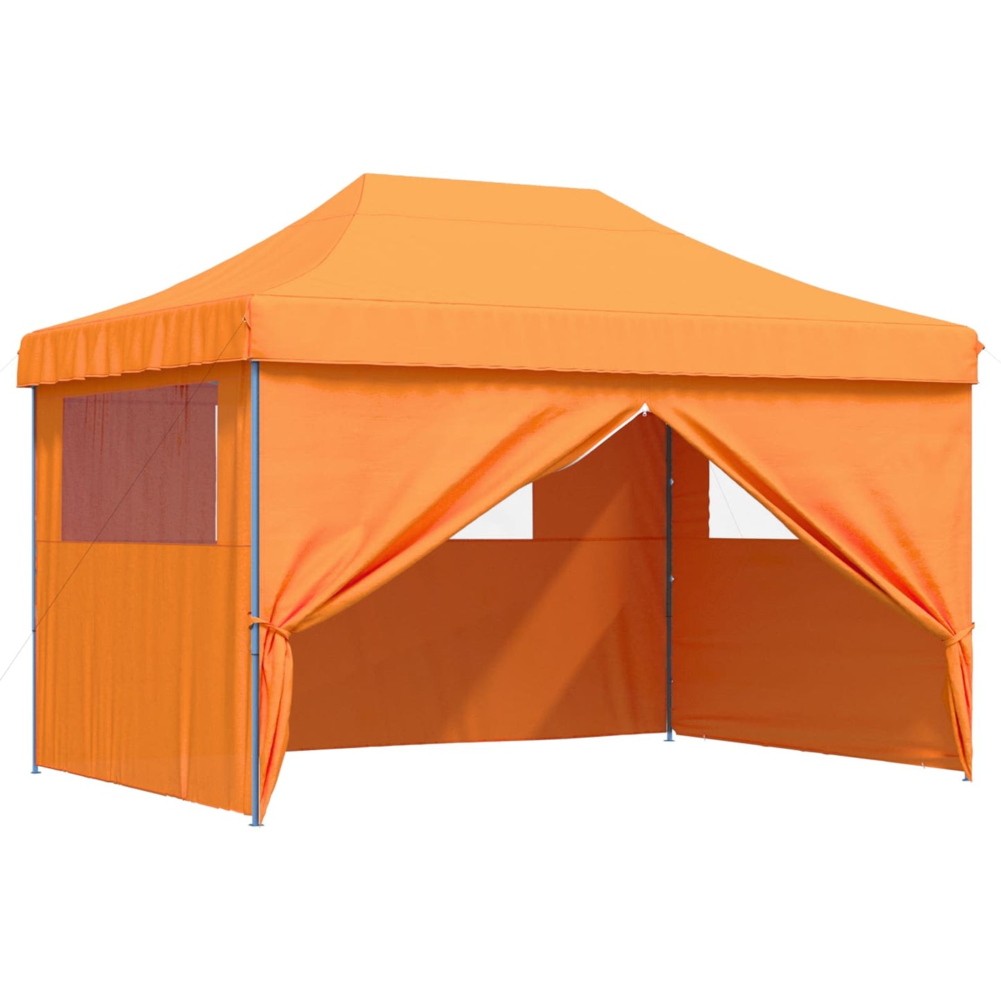 Partytelt Oransje 279 x 410 x 315 cm Oxford Stoff vidaXL