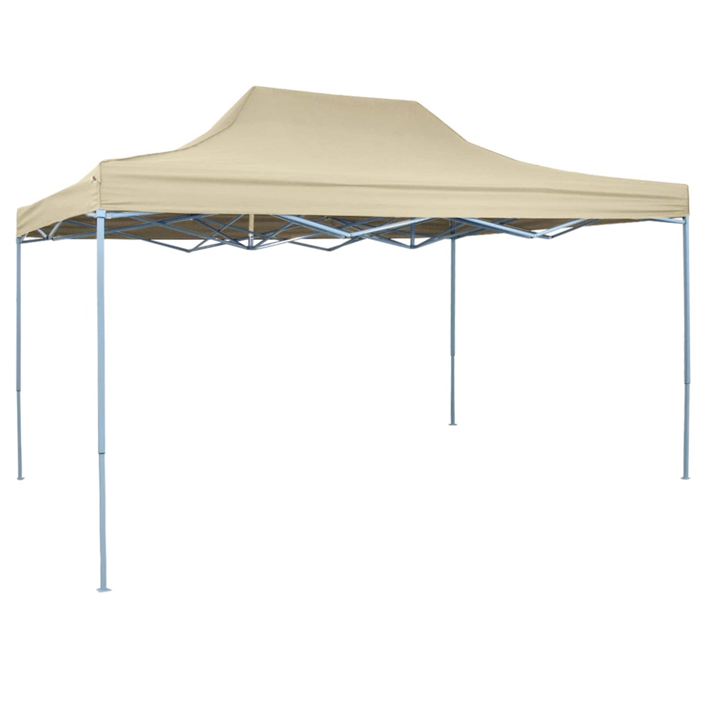 Partytelt Krem 291 x 431 x 315 cm Oxford Stoff vidaXL