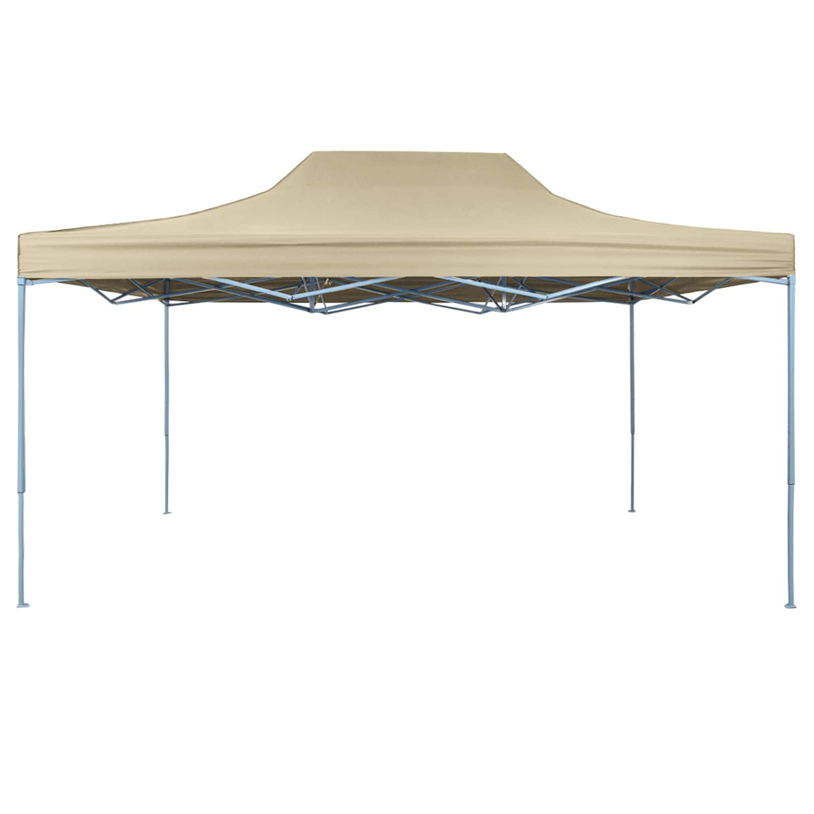 Partytelt Krem 291 x 431 x 315 cm Oxford Stoff vidaXL