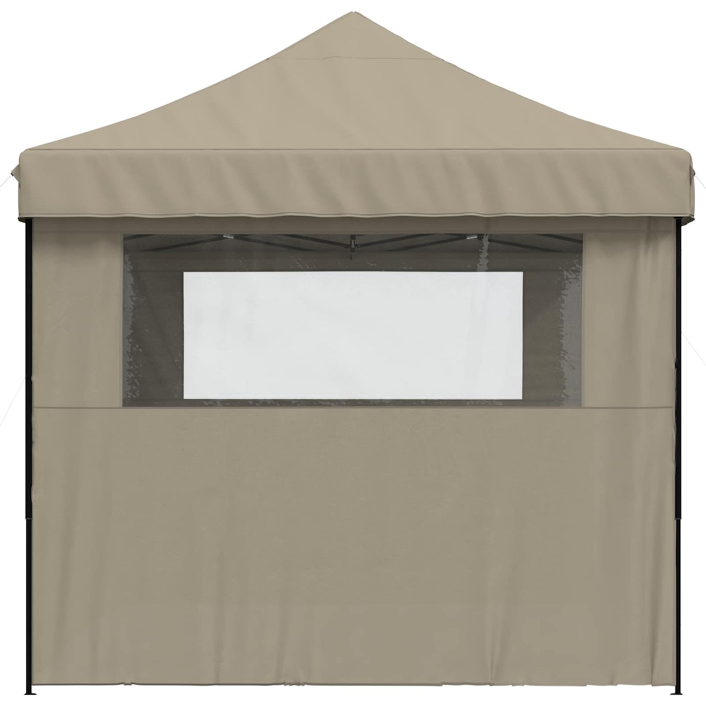 Partytelt Gråbrun 292 x 440 x 315 cm Oxford Stoff vidaXL