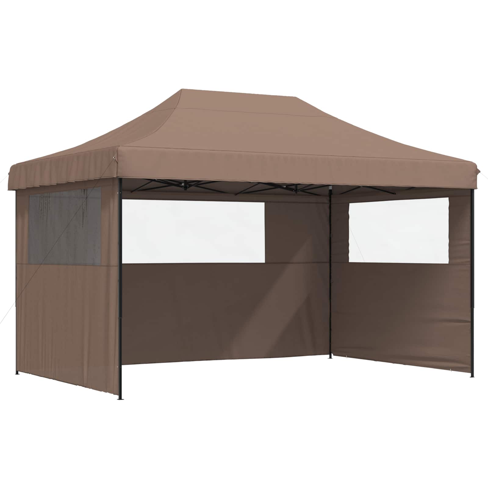Partytelt Brun 292 x 440 x 315 cm Oxford Stoff vidaXL
