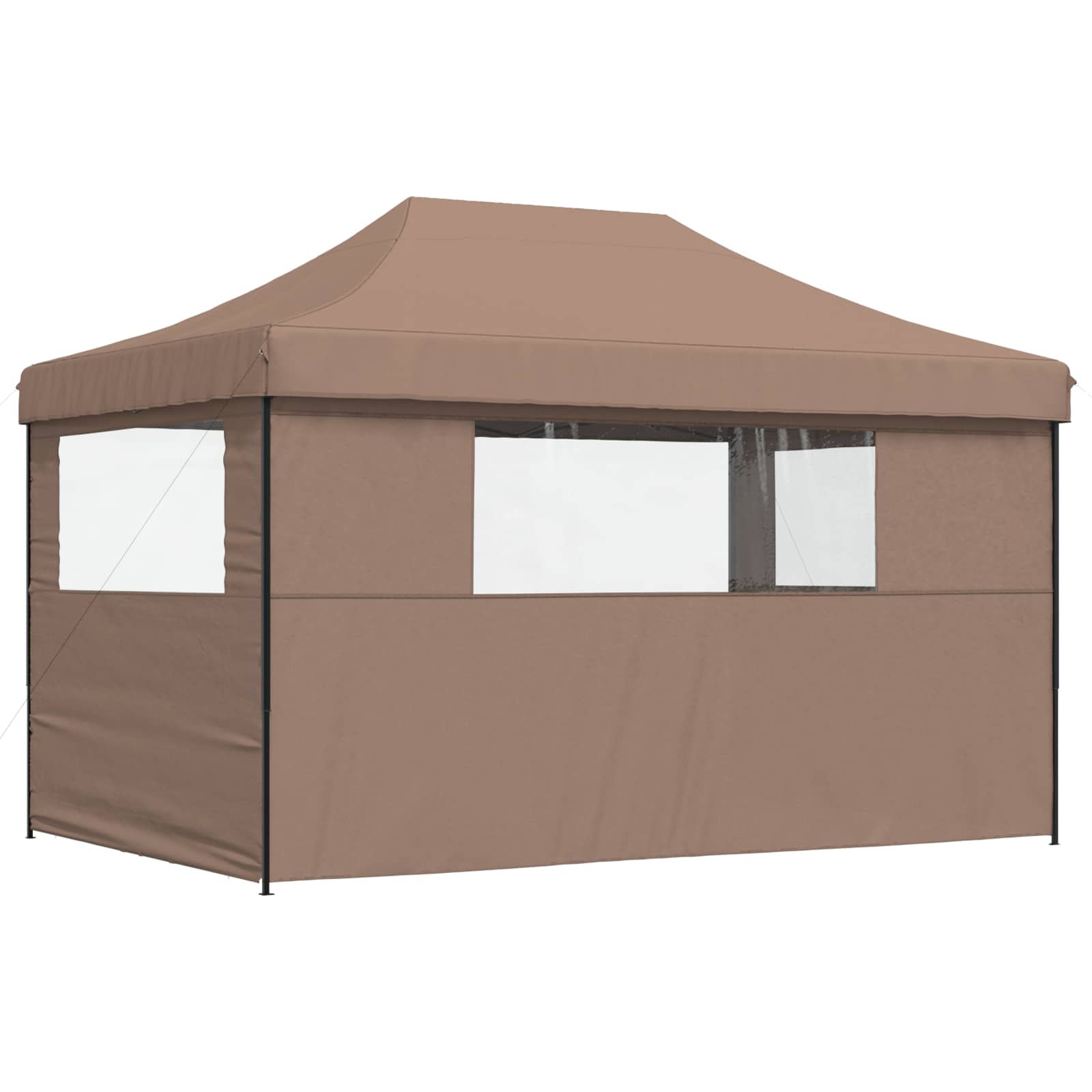 Partytelt Brun 292 x 440 x 315 cm Oxford Stoff vidaXL