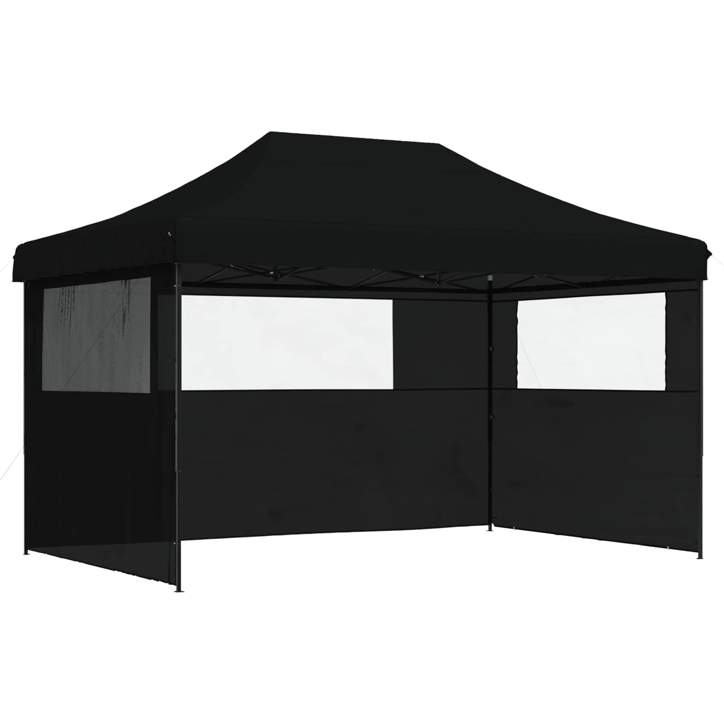 Partytelt Svart 292 x 440 x 315 cm Oxford Stoff vidaXL