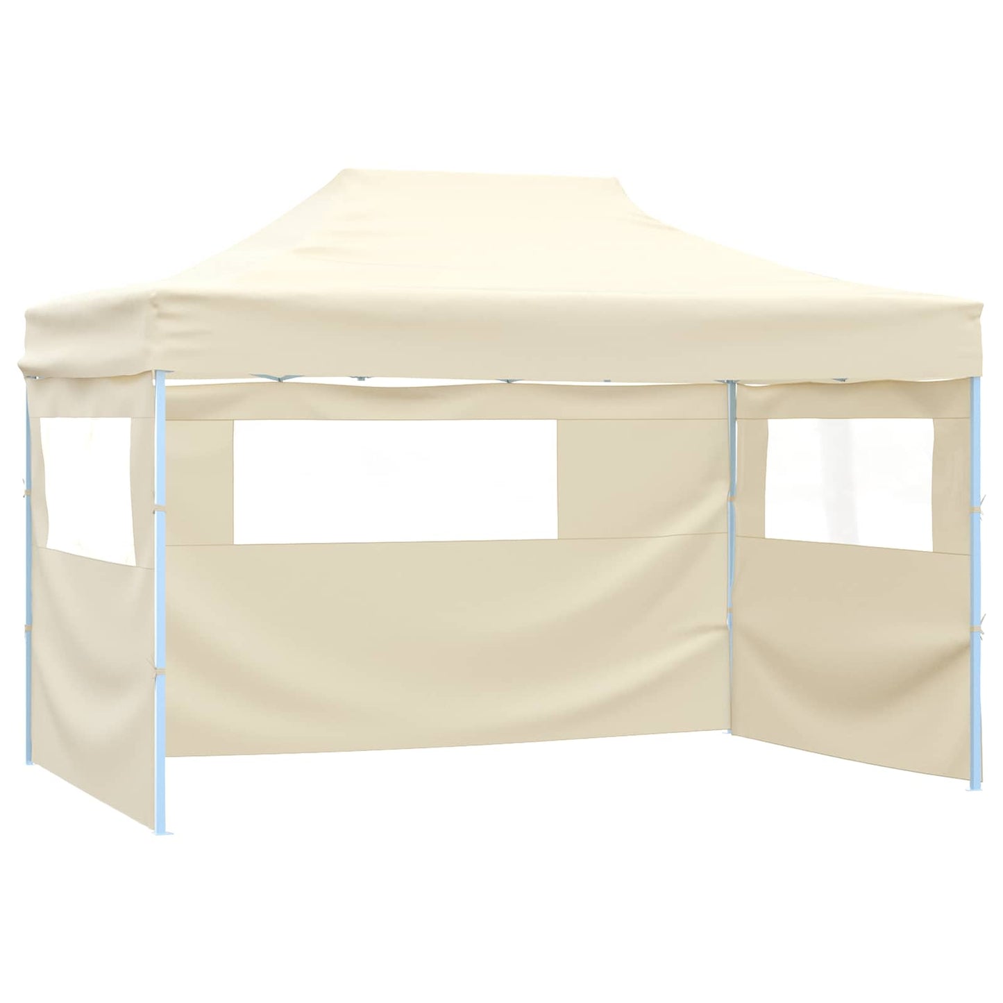 Partytelt Krem 291 x 431 x 315 cm Oxford Stoff vidaXL