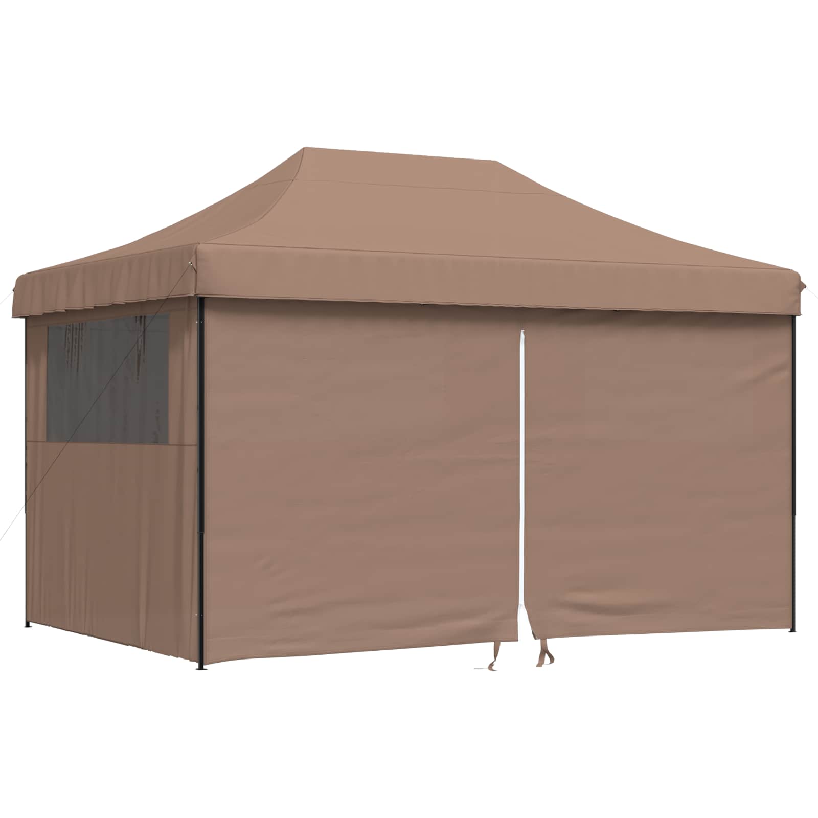 Partytelt Brun 292 x 440 x 315 cm Oxford Stoff vidaXL