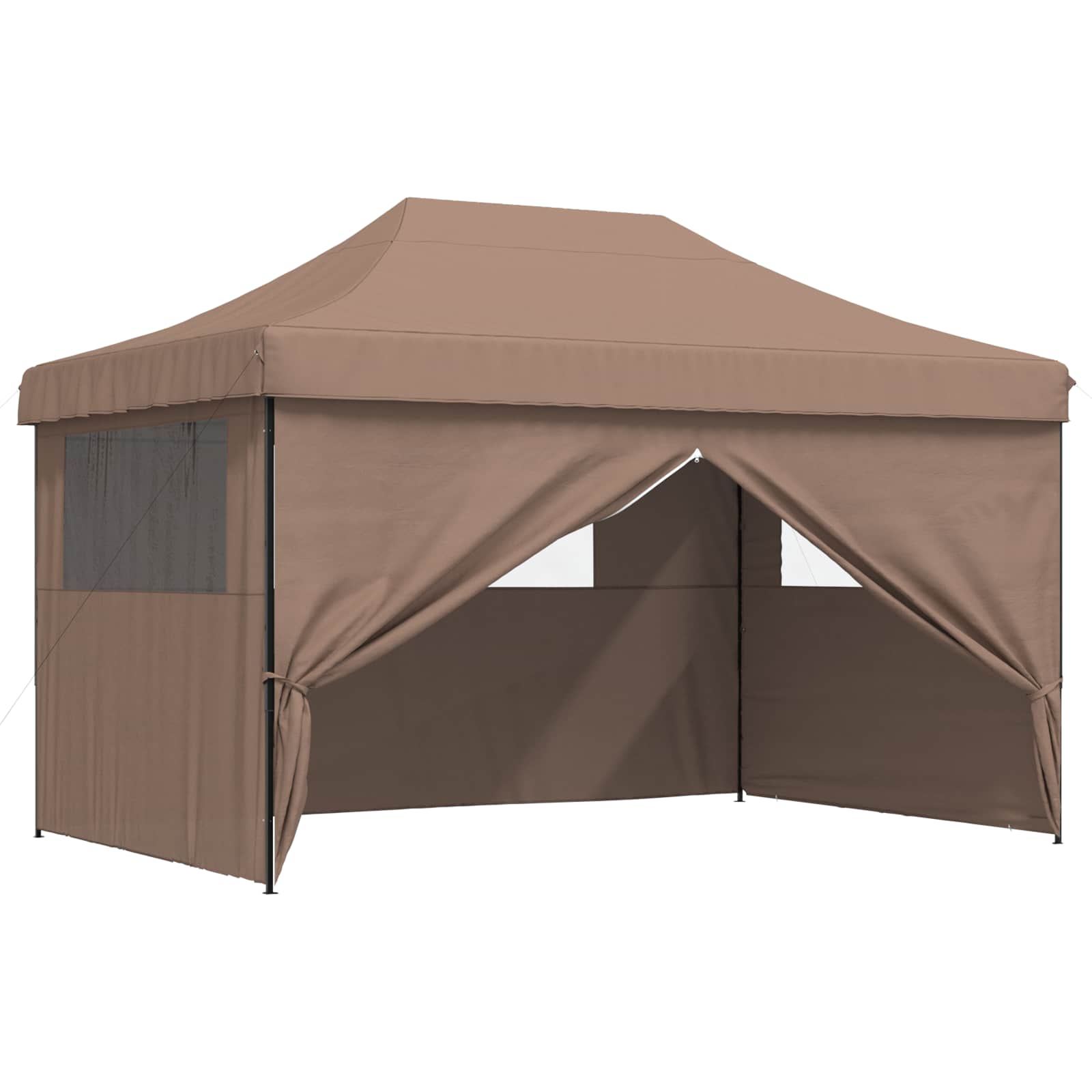 Partytelt Brun 292 x 440 x 315 cm Oxford Stoff vidaXL