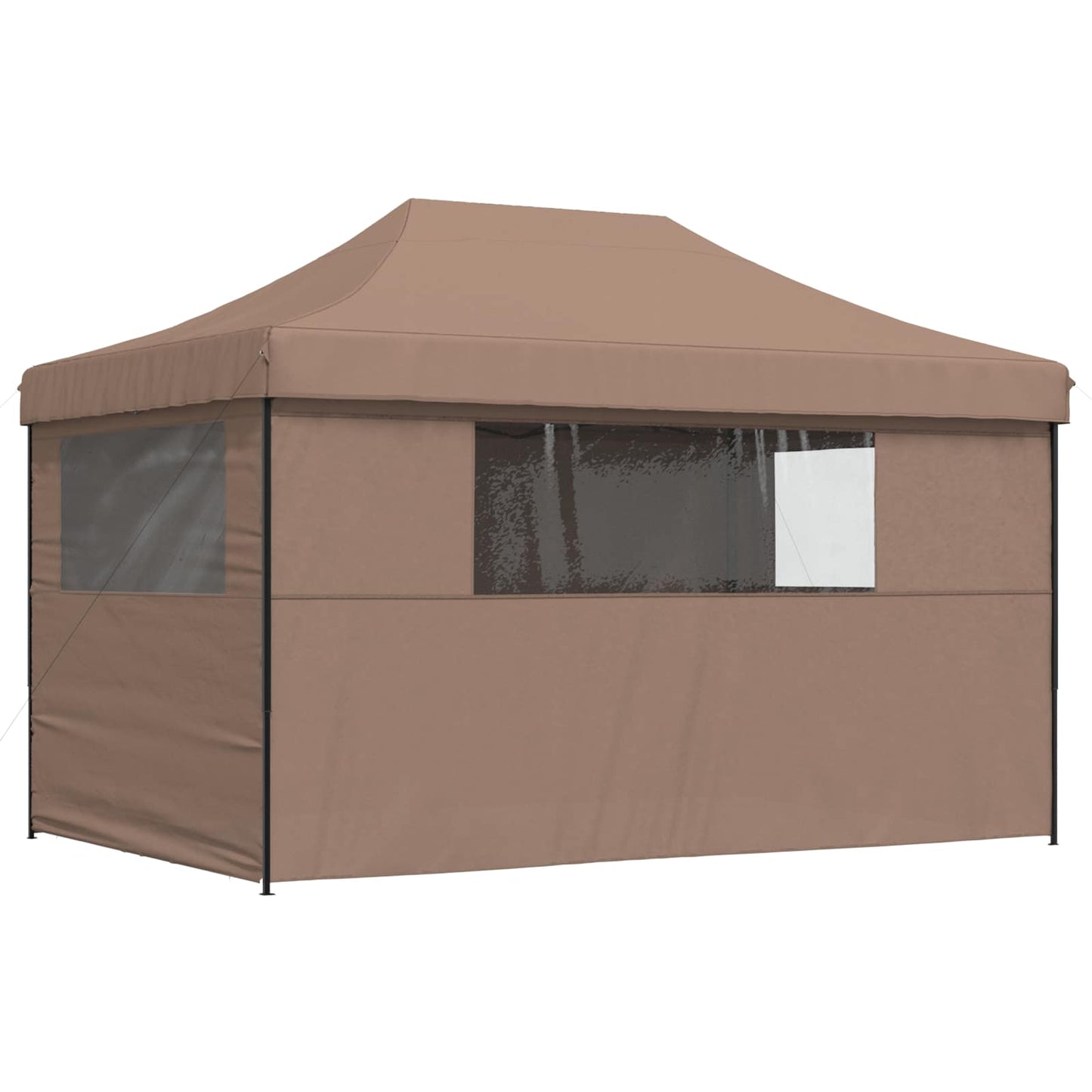 Partytelt Brun 292 x 440 x 315 cm Oxford Stoff vidaXL