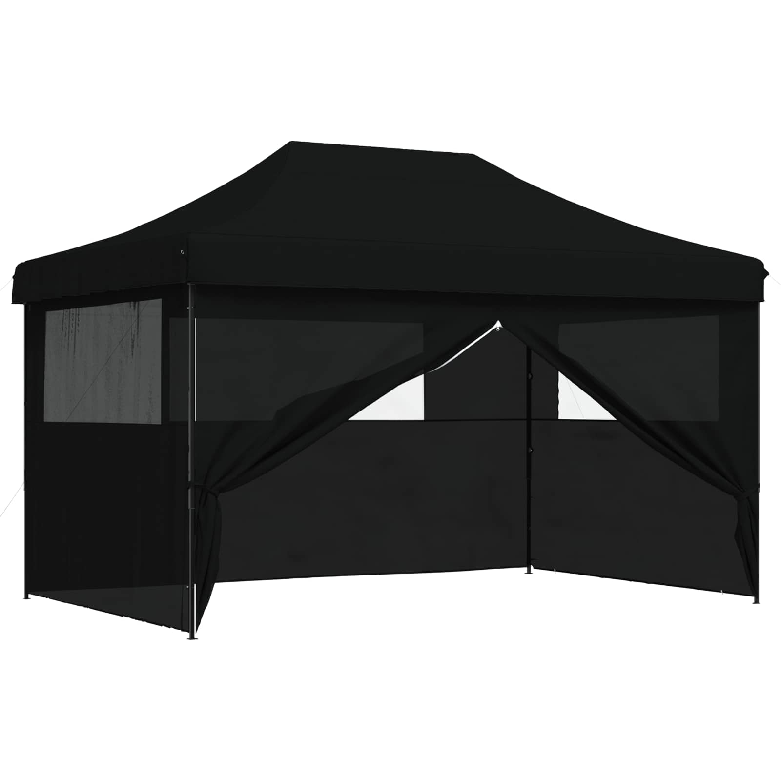 Partytelt Svart 292 x 440 x 315 cm Oxford Stoff vidaXL