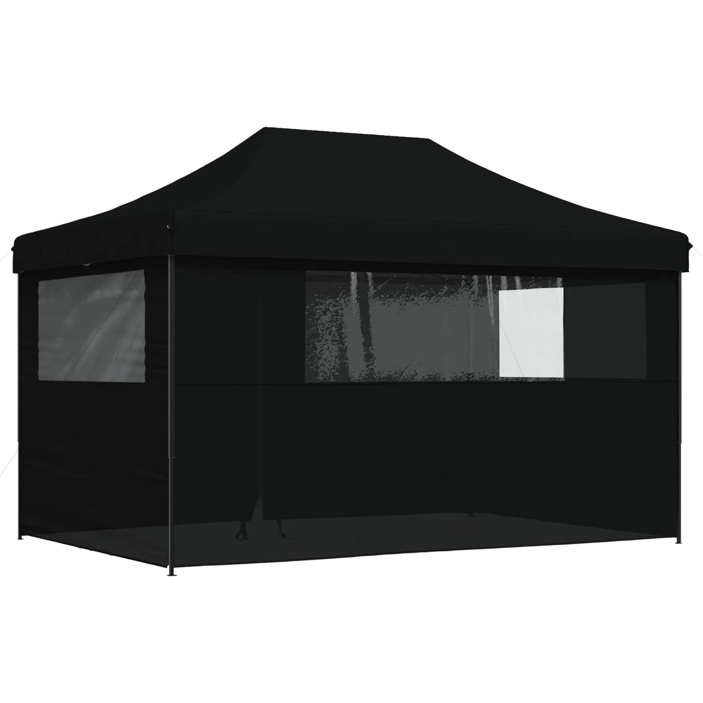 Partytelt Svart 292 x 440 x 315 cm Oxford Stoff vidaXL