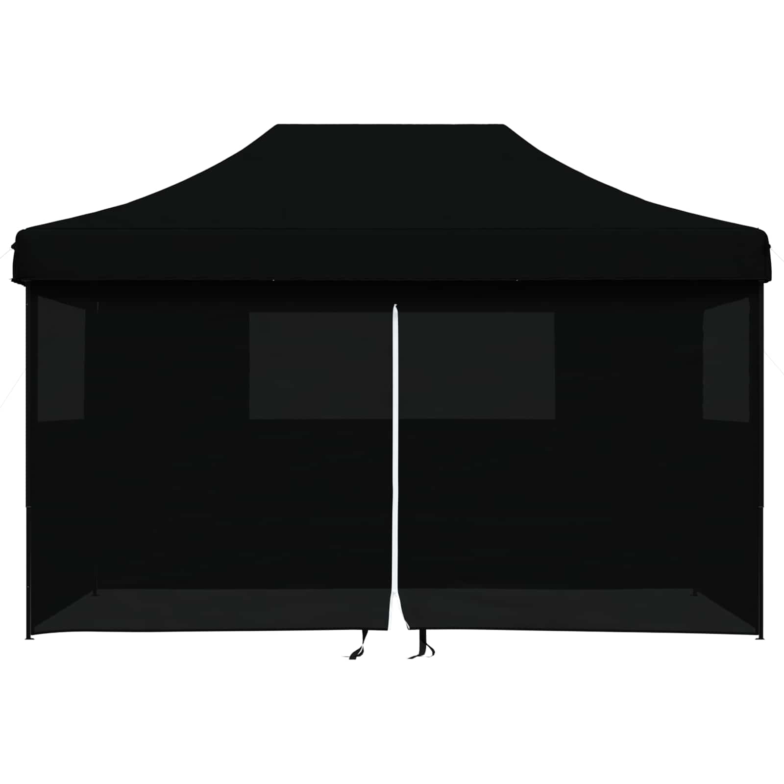 Partytelt Svart 292 x 440 x 315 cm Oxford Stoff vidaXL