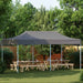 Partytelt Antrasitt 291 x 580 x 315 cm Oxford Stoff vidaXL