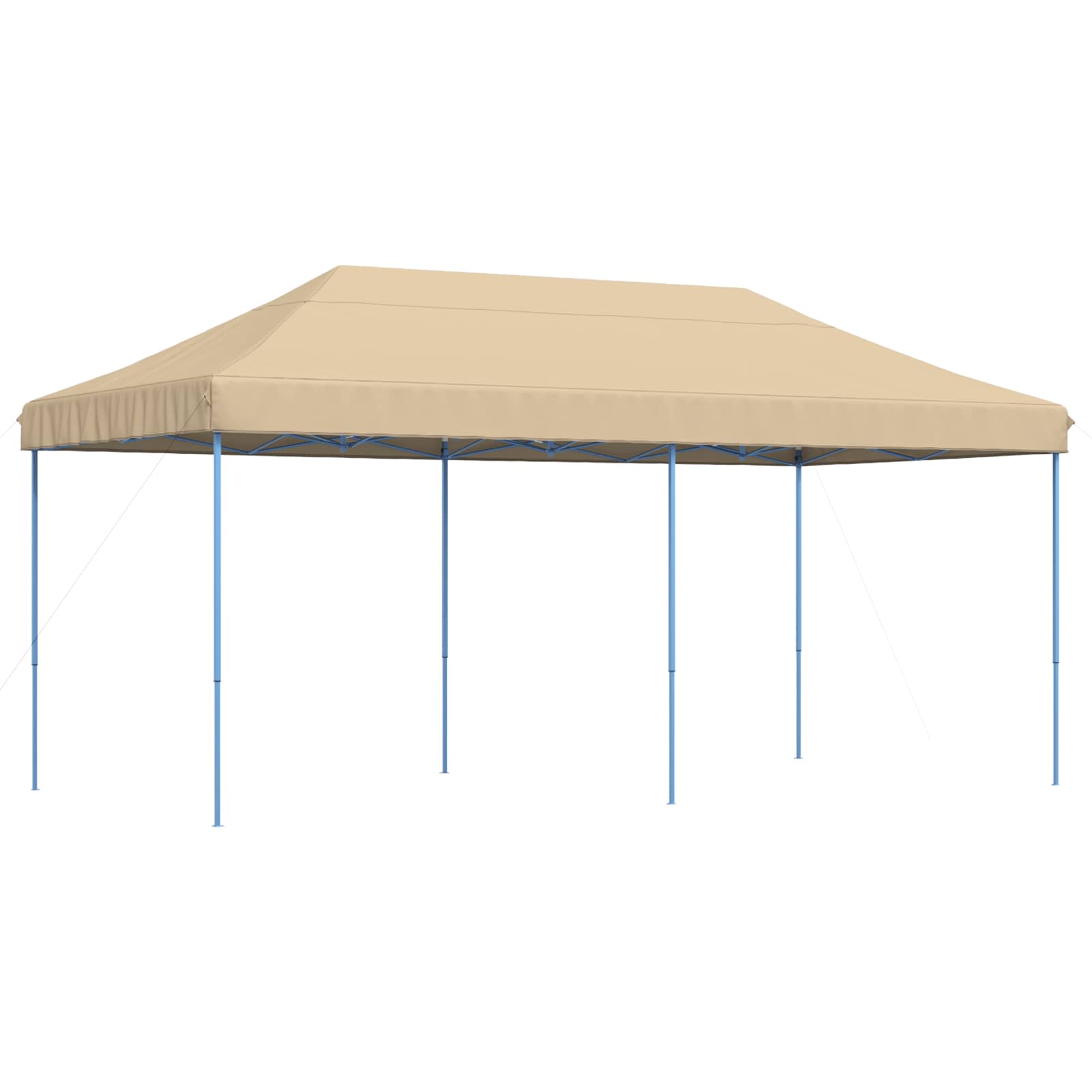 Partytelt Beige 292 x 580 x 315 cm Oxford Stoff vidaXL