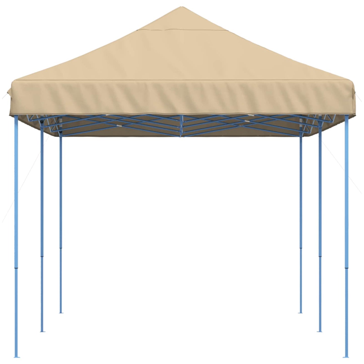 Partytelt Beige 292 x 580 x 315 cm Oxford Stoff vidaXL