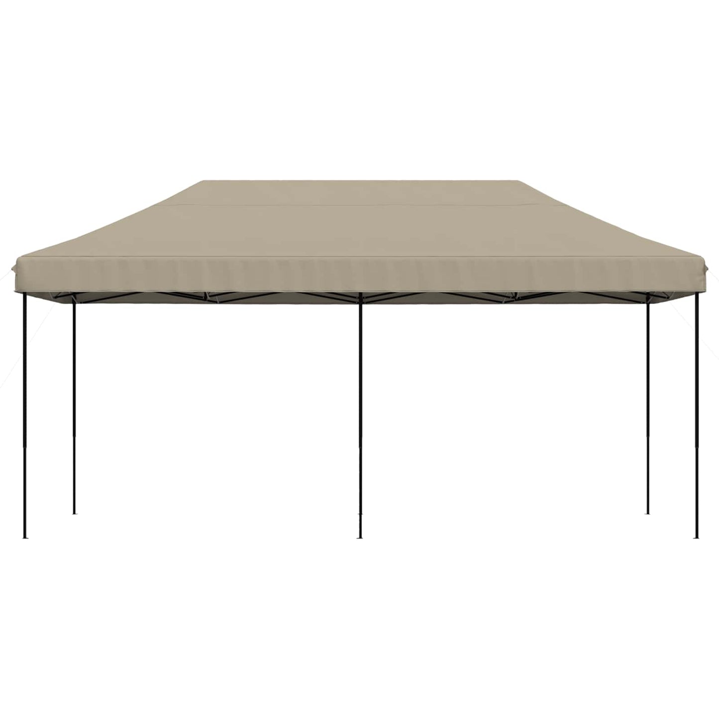 Partytelt Gråbrun 292 x 580 x 315 cm Oxford Stoff vidaXL
