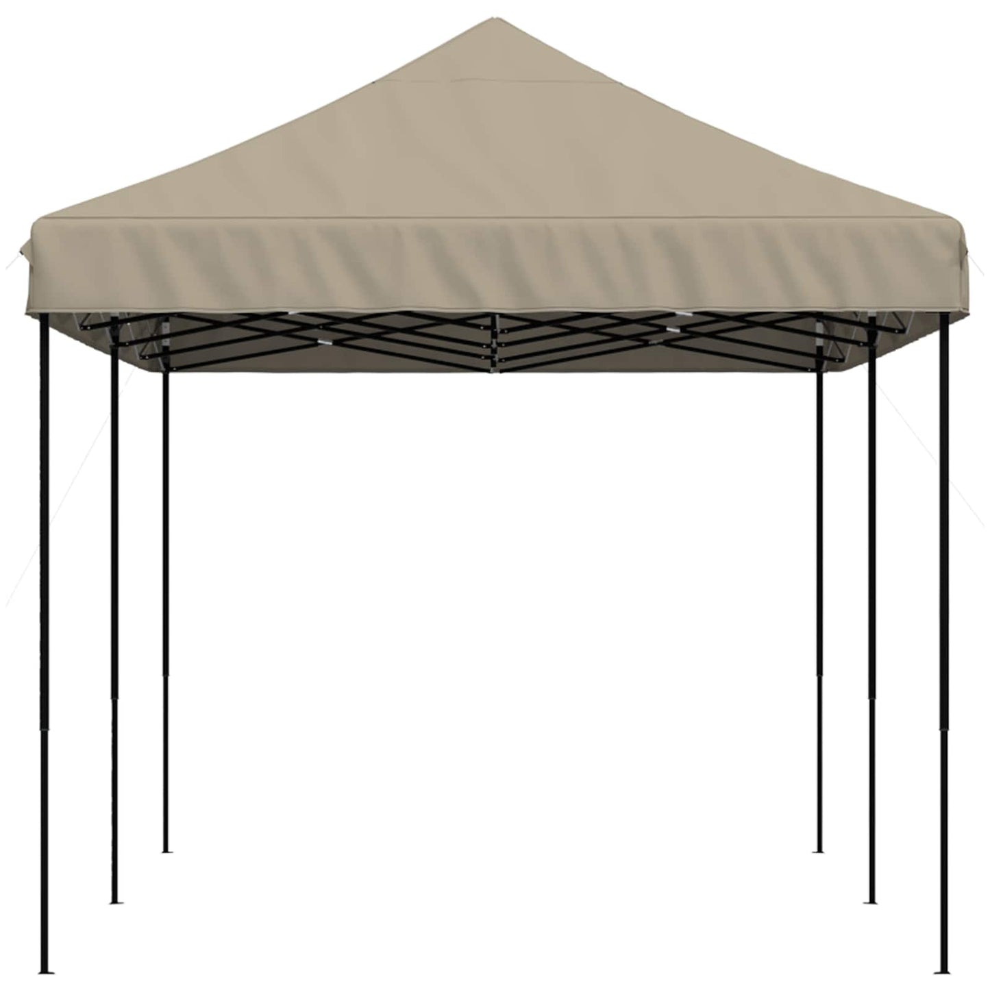 Partytelt Gråbrun 292 x 580 x 315 cm Oxford Stoff vidaXL