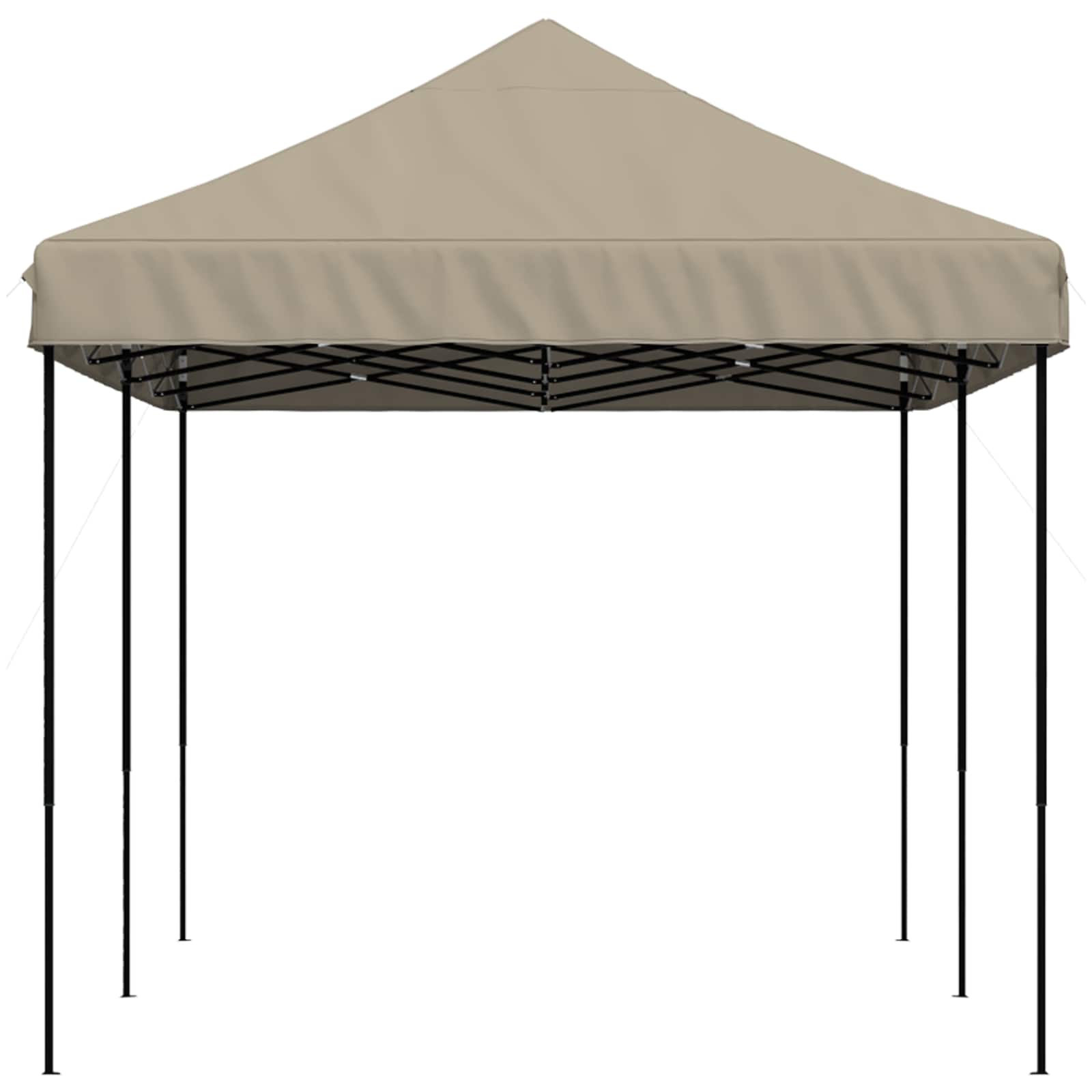 Partytelt Gråbrun 292 x 580 x 315 cm Oxford Stoff vidaXL