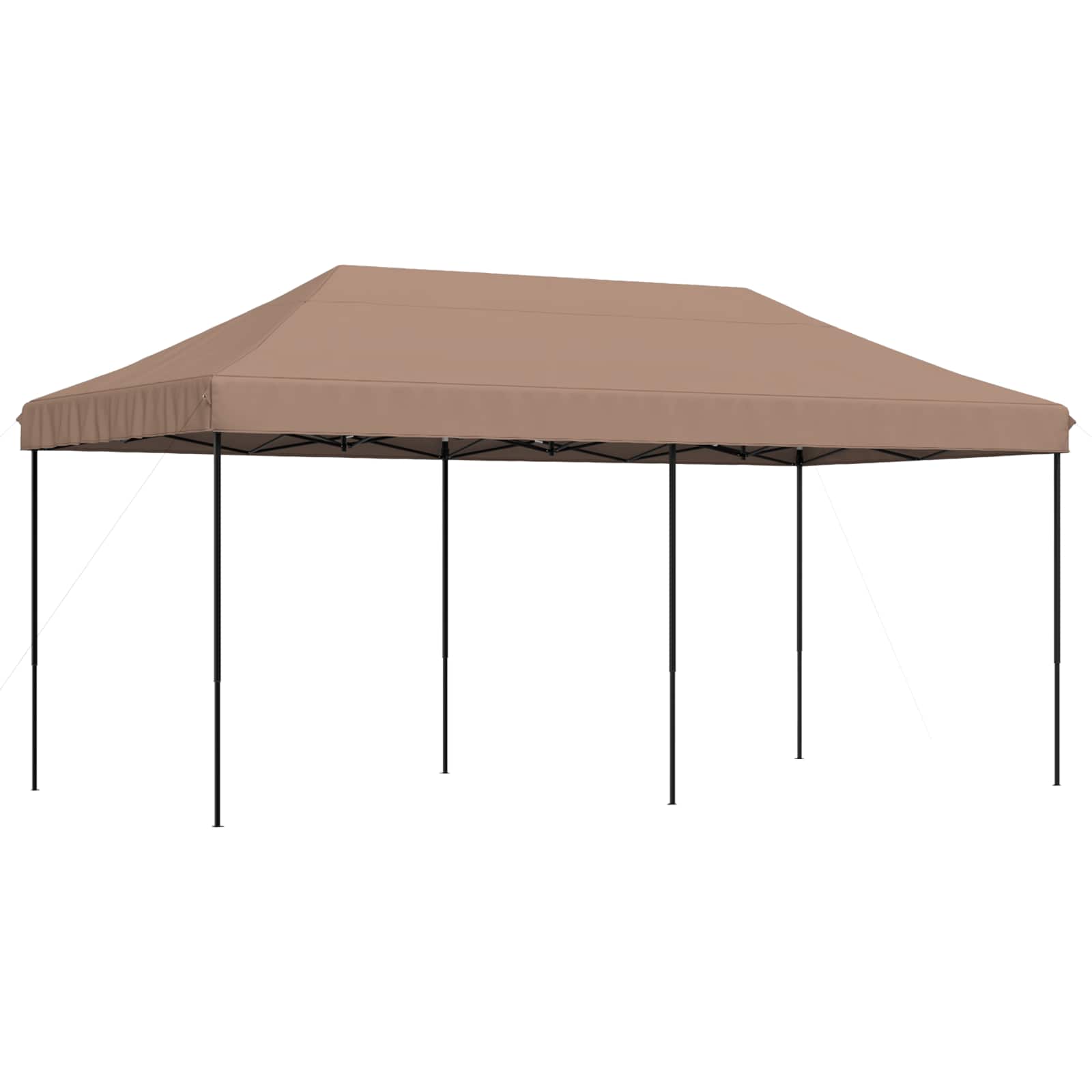 Partytelt Brun 292 x 580 x 315 cm Oxford Stoff vidaXL