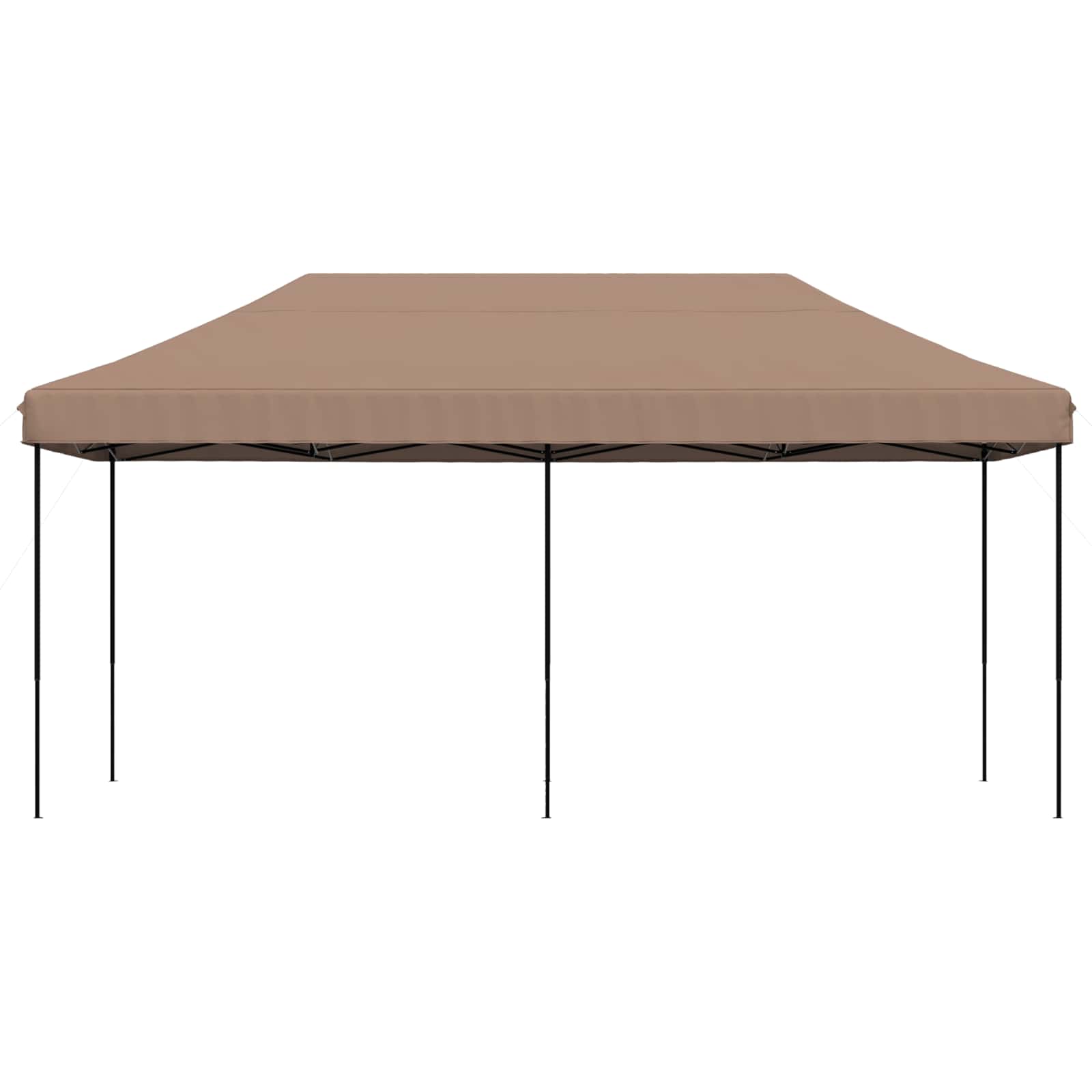 Partytelt Brun 292 x 580 x 315 cm Oxford Stoff vidaXL