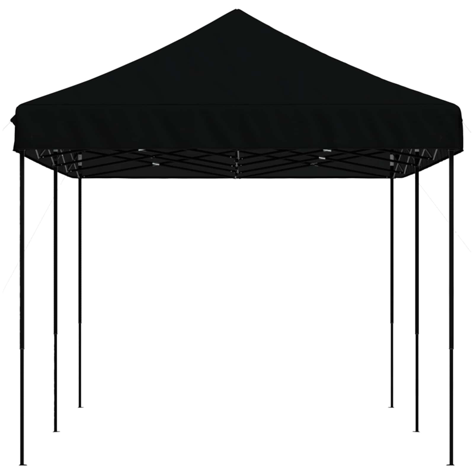 Partytelt Svart 292 x 580 x 315 cm Oxford Stoff vidaXL