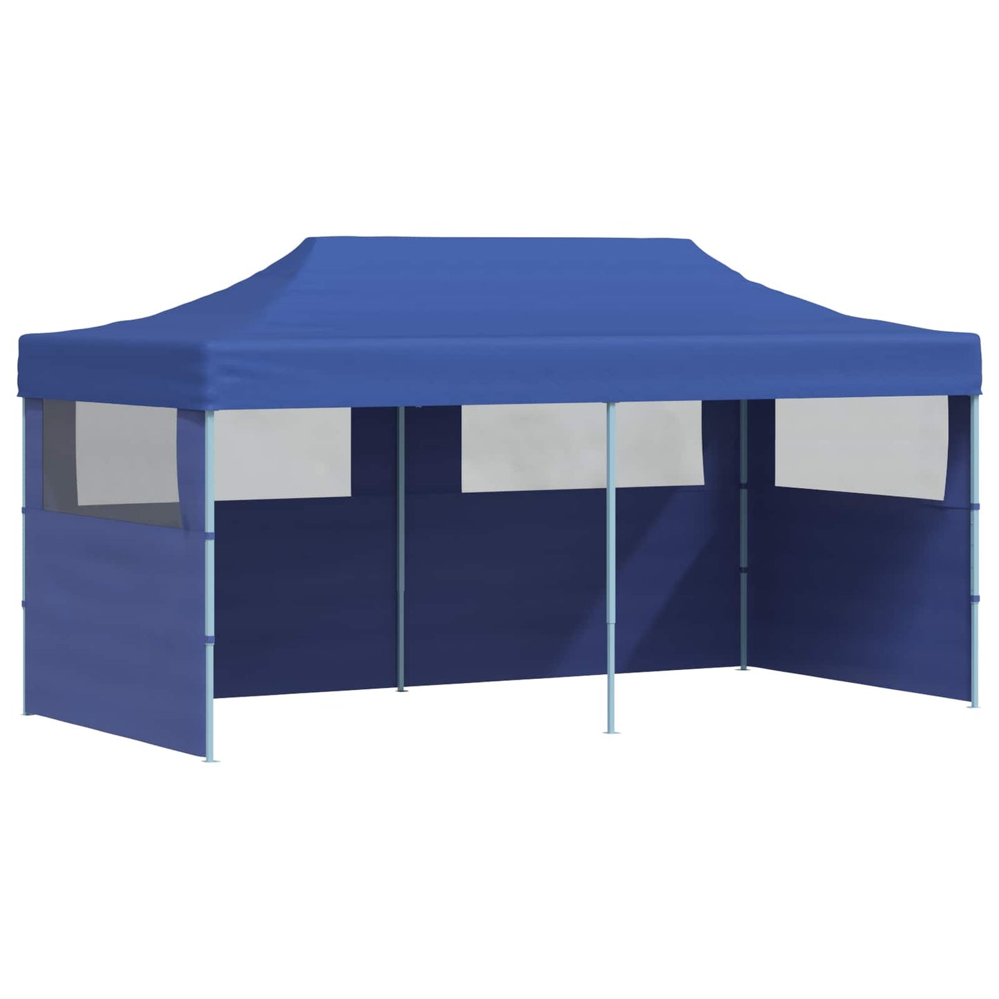 Partytelt Blå 291 x 580 x 315 cm Oxford Stoff vidaXL