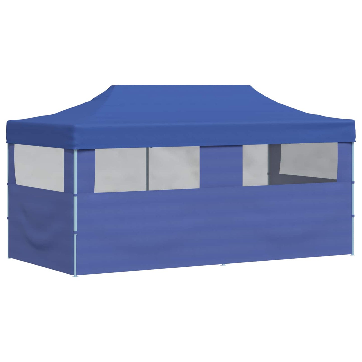 Partytelt Blå 291 x 580 x 315 cm Oxford Stoff vidaXL