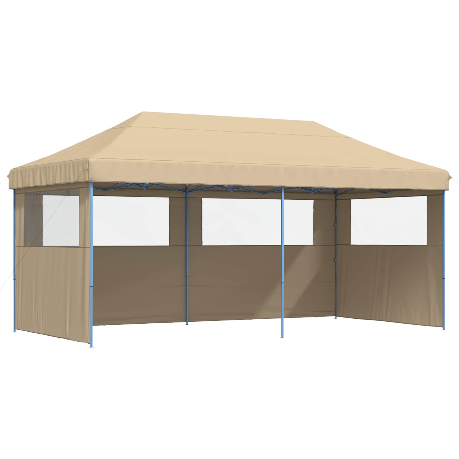 Partytelt Beige 292 x 580 x 315 cm Oxford Stoff vidaXL