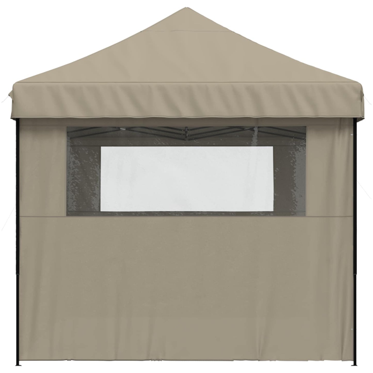 Partytelt Gråbrun 292 x 580 x 315 cm Oxford Stoff vidaXL