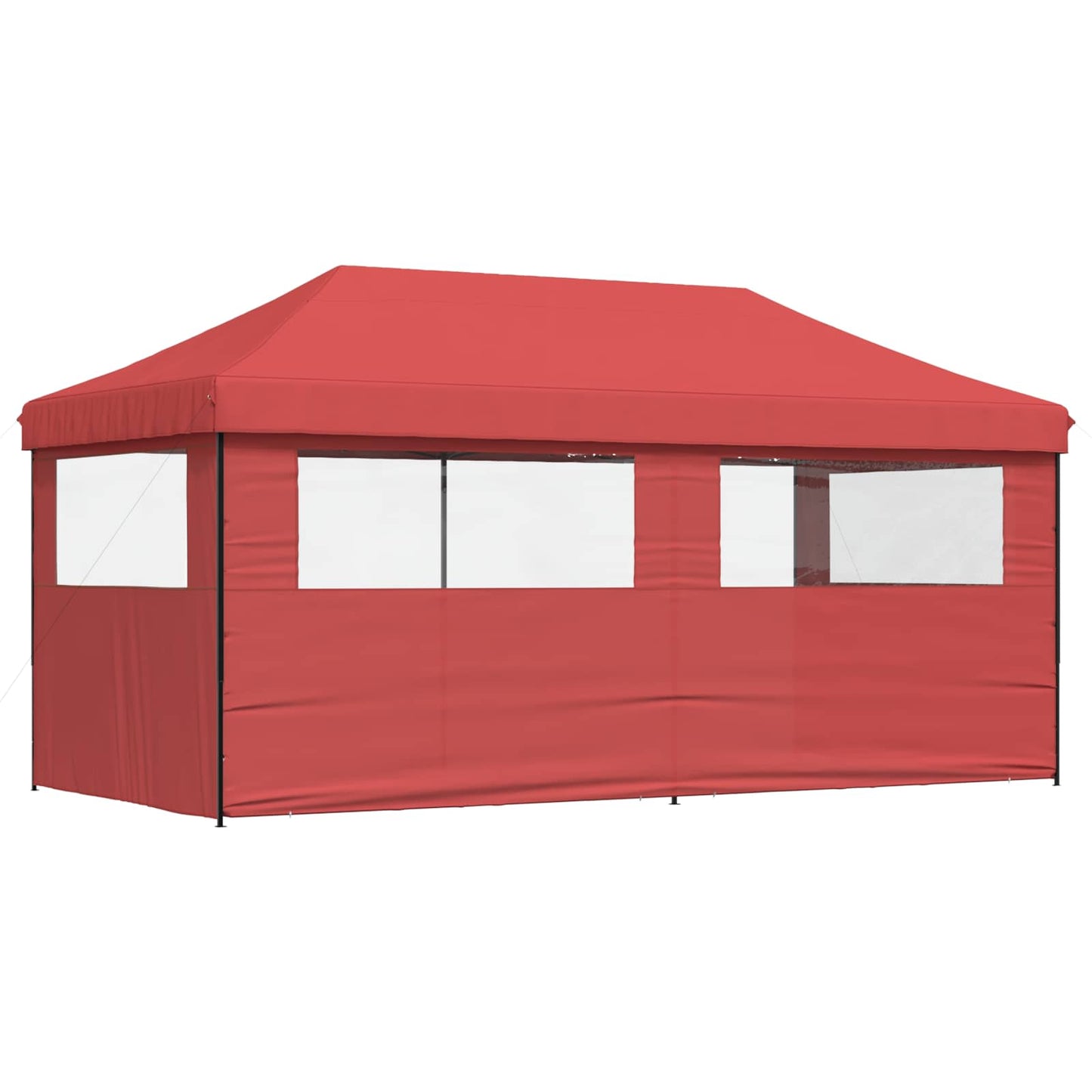 Partytelt Burgunder 292 x 580 x 315 cm Oxford Stoff vidaXL