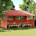 Partytelt Terrakotta 292 x 580 x 315 cm Oxford Stoff vidaXL