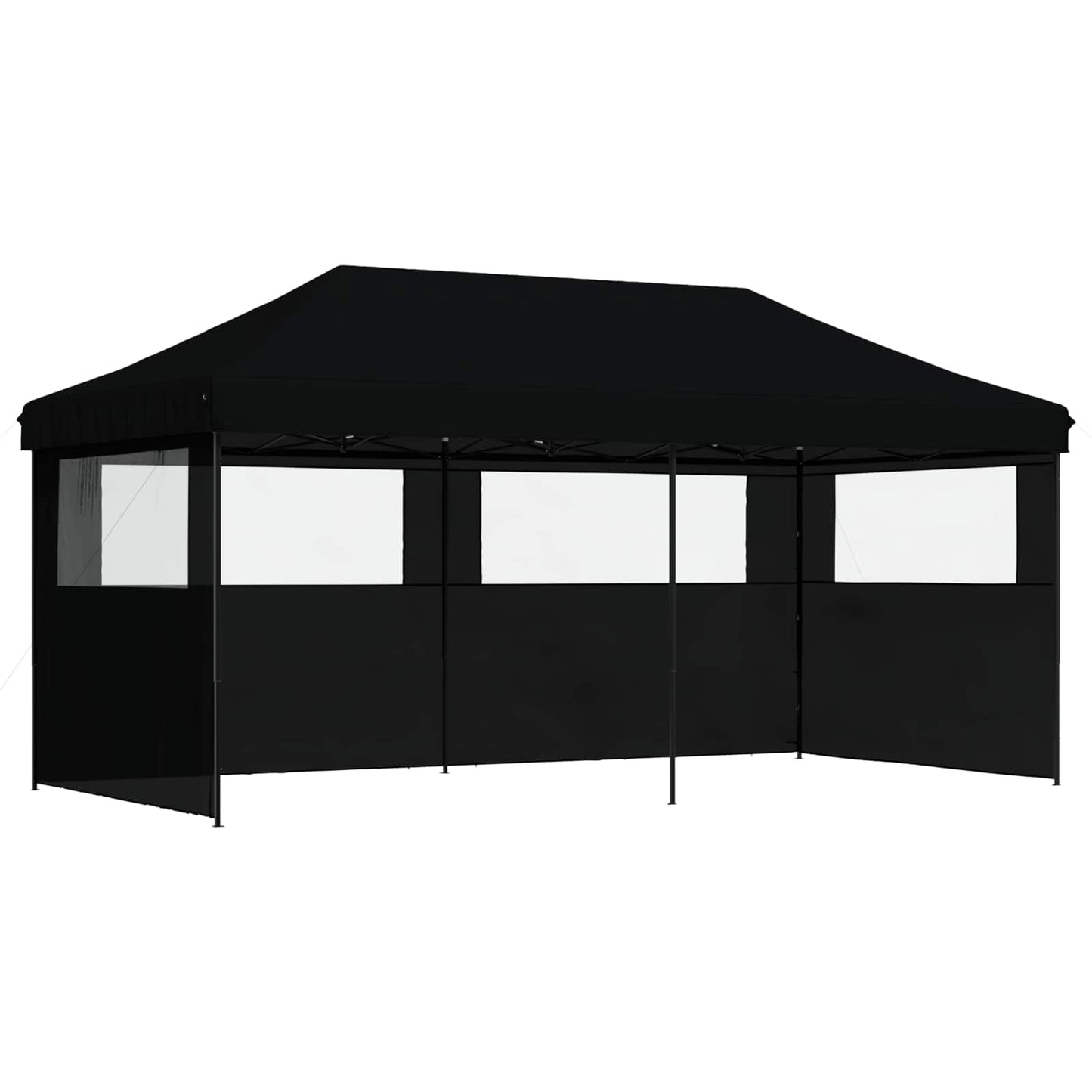 Partytelt Svart 292 x 580 x 315 cm Oxford Stoff vidaXL