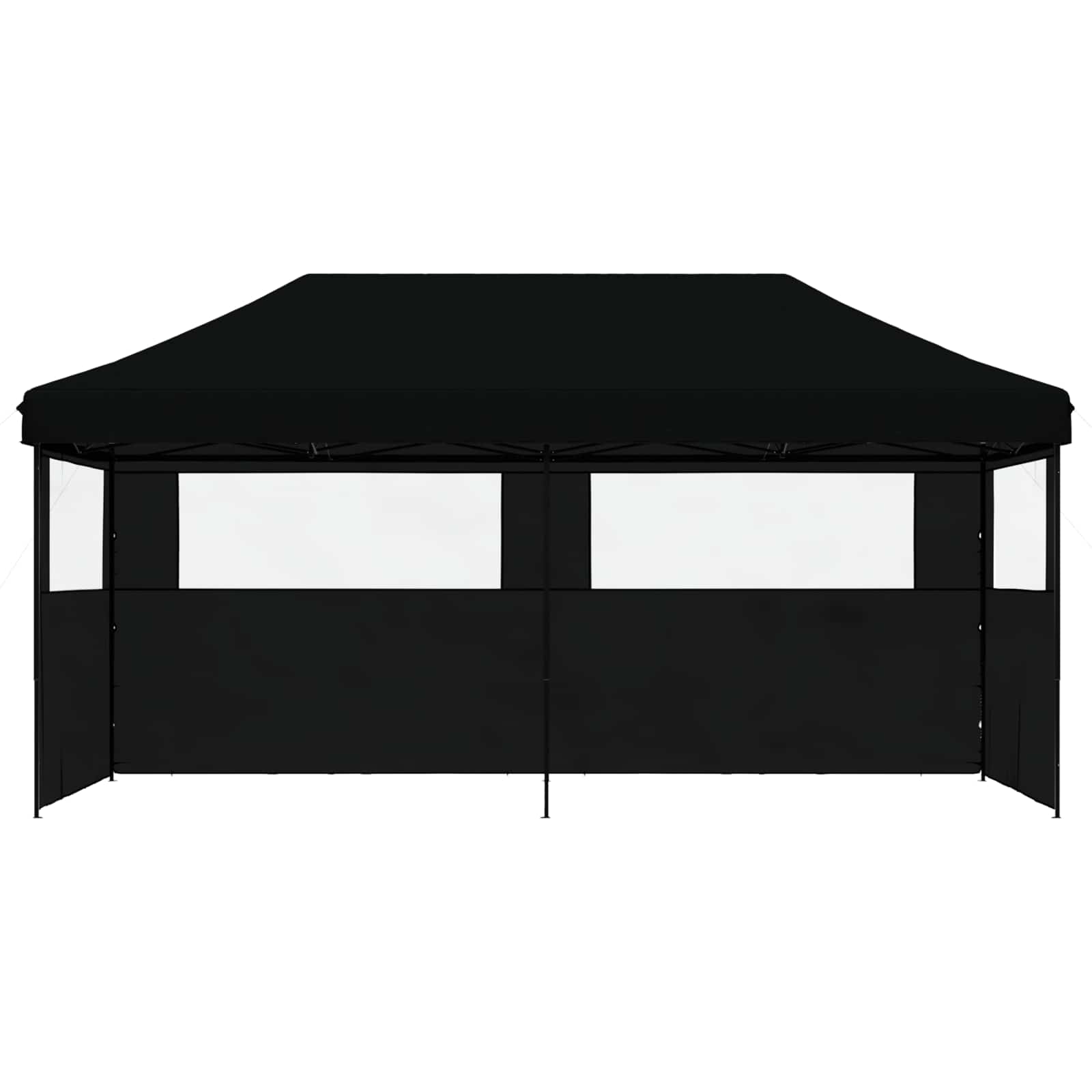 Partytelt Svart 292 x 580 x 315 cm Oxford Stoff vidaXL