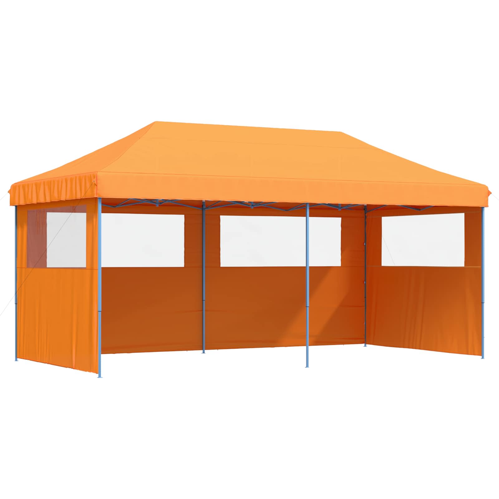 Partytelt Oransje 292 x 580 x 315 cm Oxford Stoff vidaXL