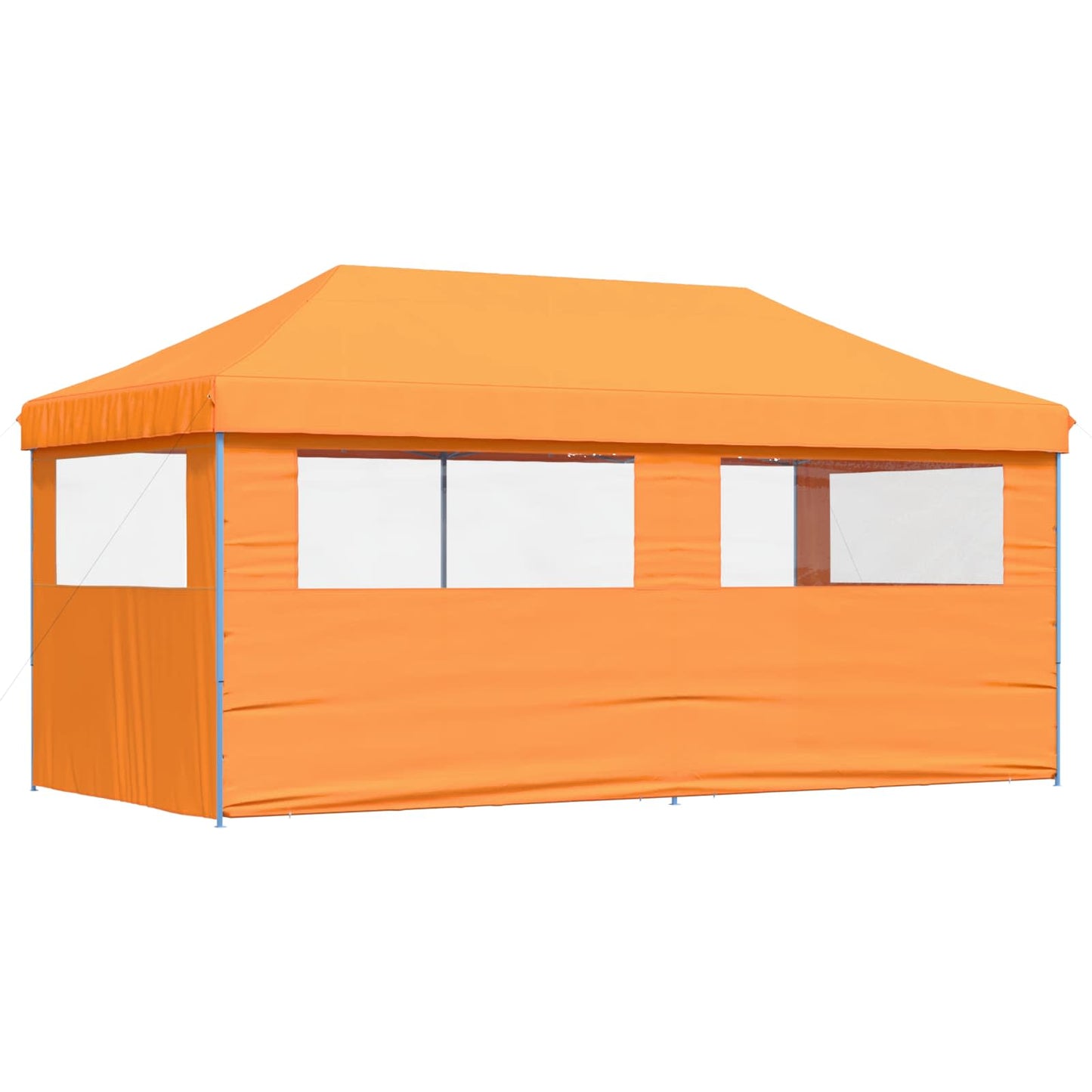 Partytelt Oransje 292 x 580 x 315 cm Oxford Stoff vidaXL