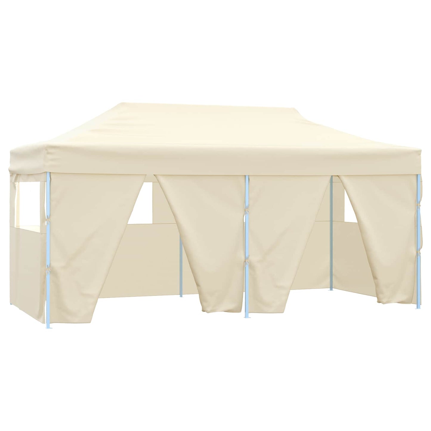 Partytelt Krem 291 x 580 x 315 cm Oxford Stoff vidaXL