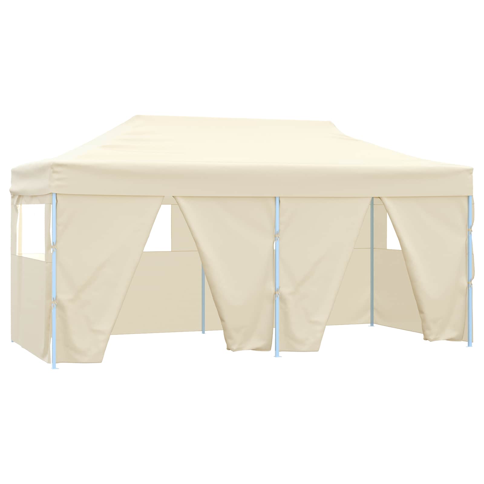 Partytelt Krem 291 x 580 x 315 cm Oxford Stoff vidaXL