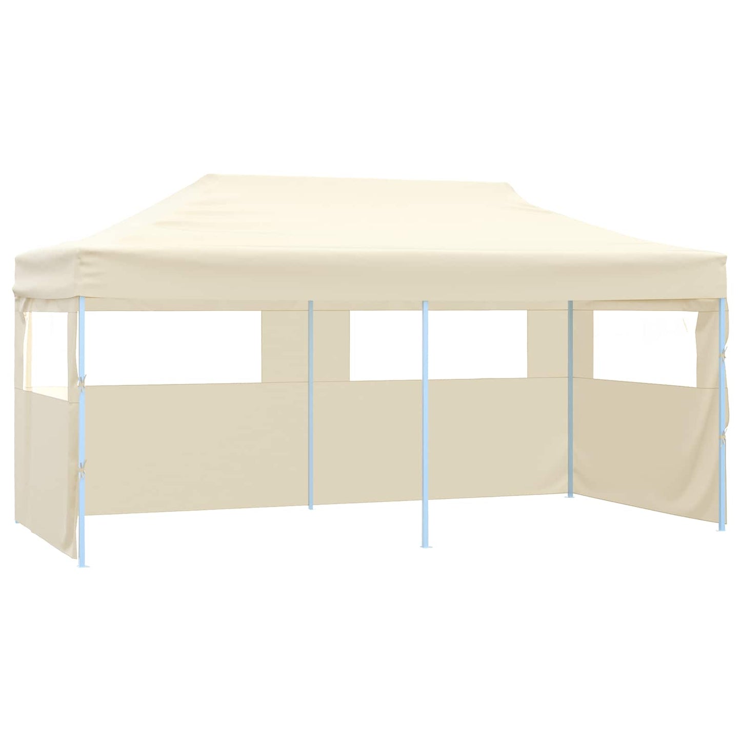 Partytelt Krem 291 x 580 x 315 cm Oxford Stoff vidaXL