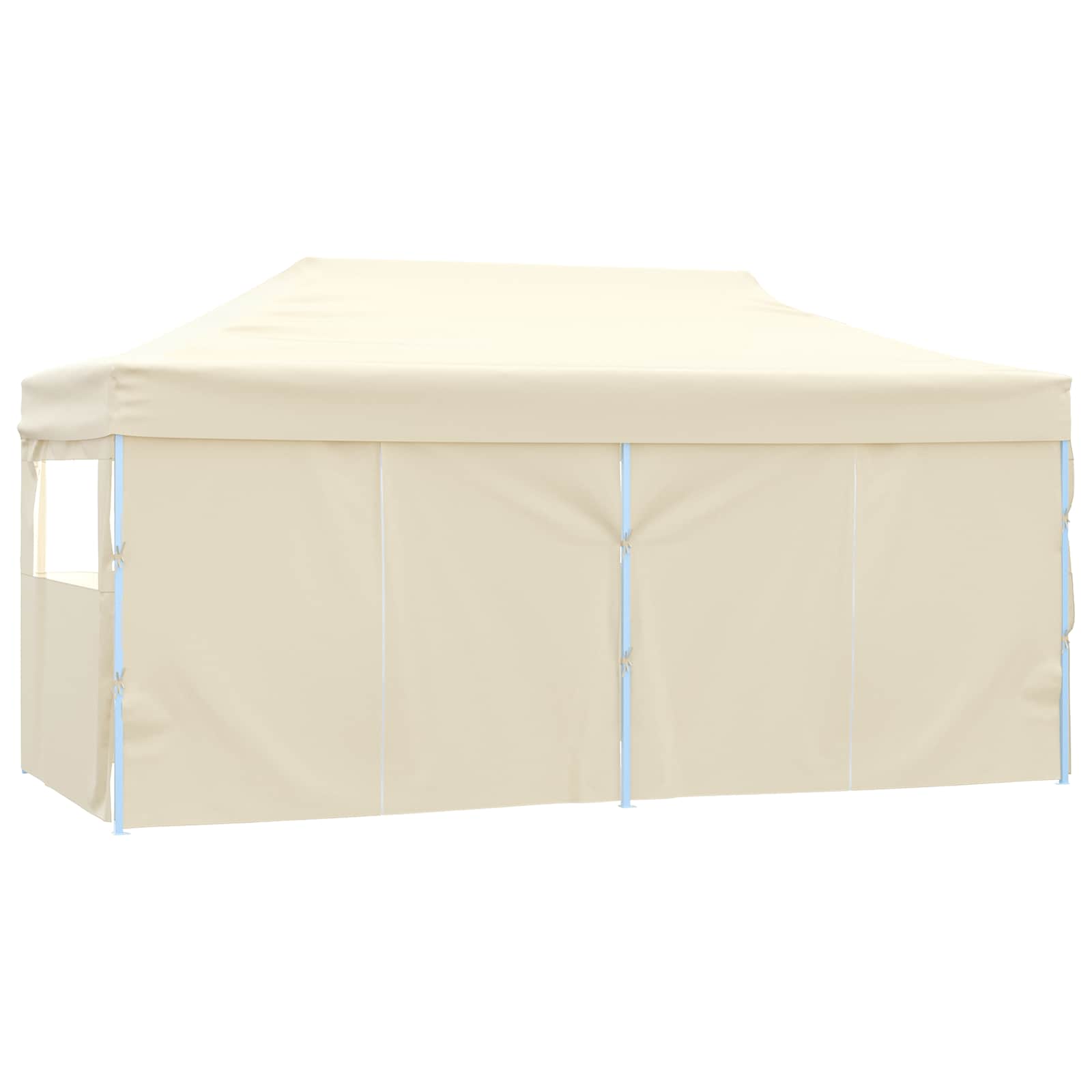 Partytelt Krem 291 x 580 x 315 cm Oxford Stoff vidaXL