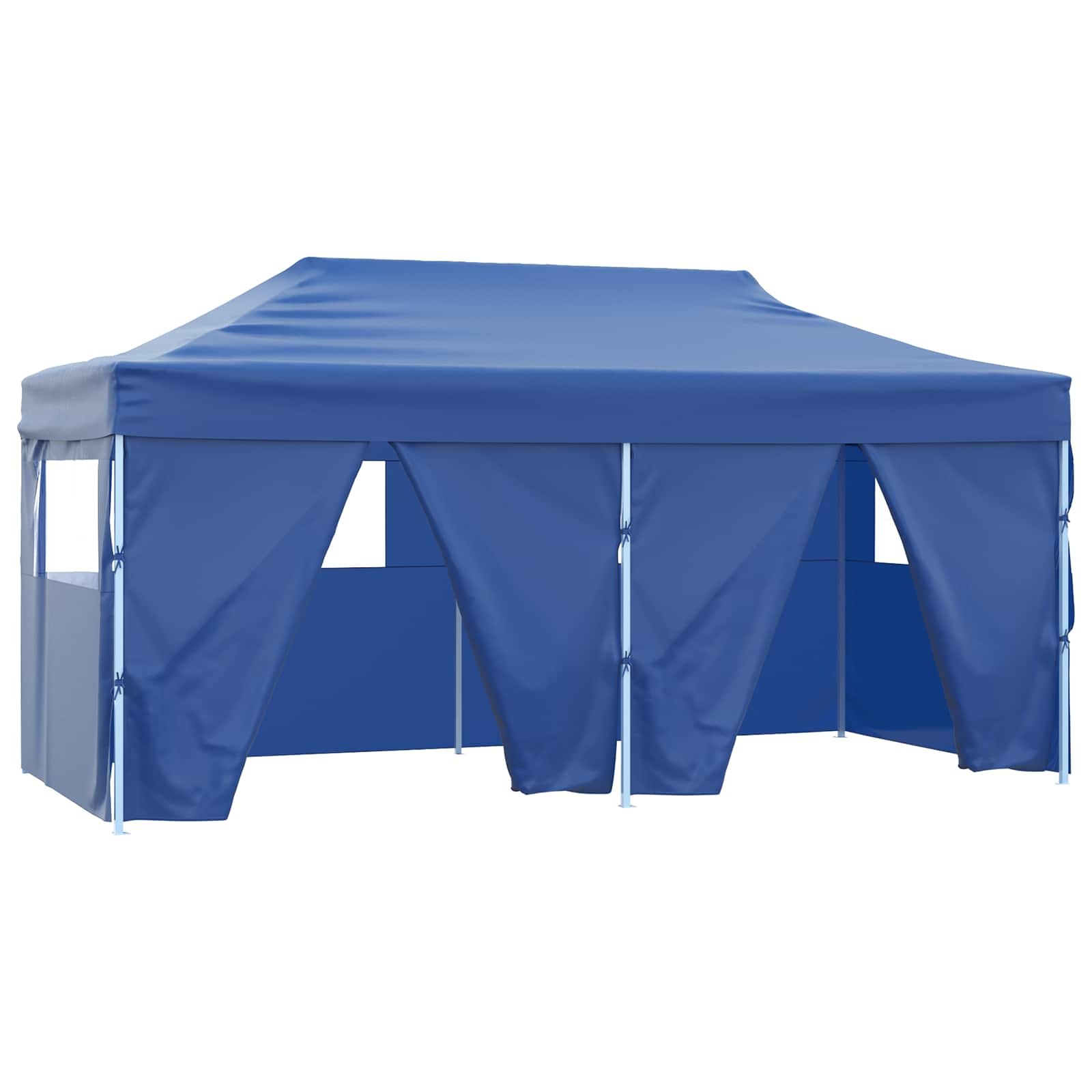 Partytelt Blå 291 x 580 x 315 cm Oxford Stoff vidaXL