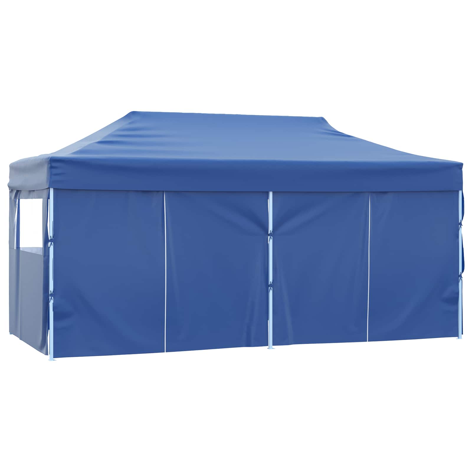 Partytelt Blå 291 x 580 x 315 cm Oxford Stoff vidaXL