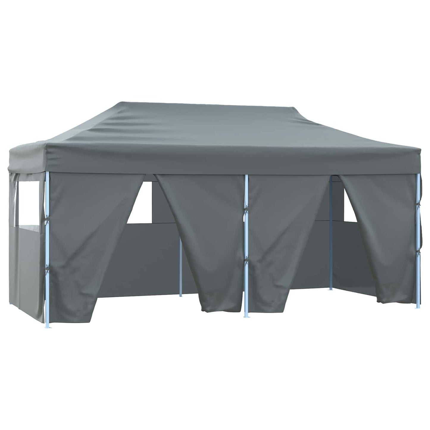 Partytelt Antrasitt 291 x 580 x 315 cm Oxford Stoff vidaXL