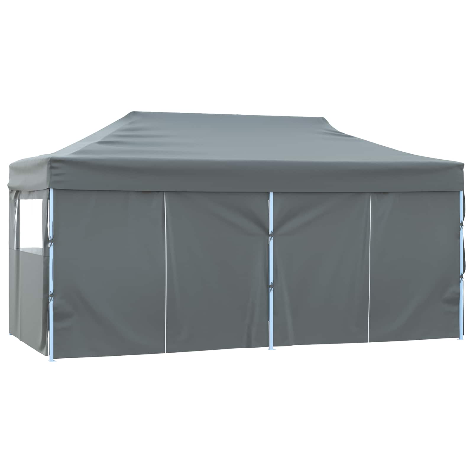 Partytelt Antrasitt 291 x 580 x 315 cm Oxford Stoff vidaXL
