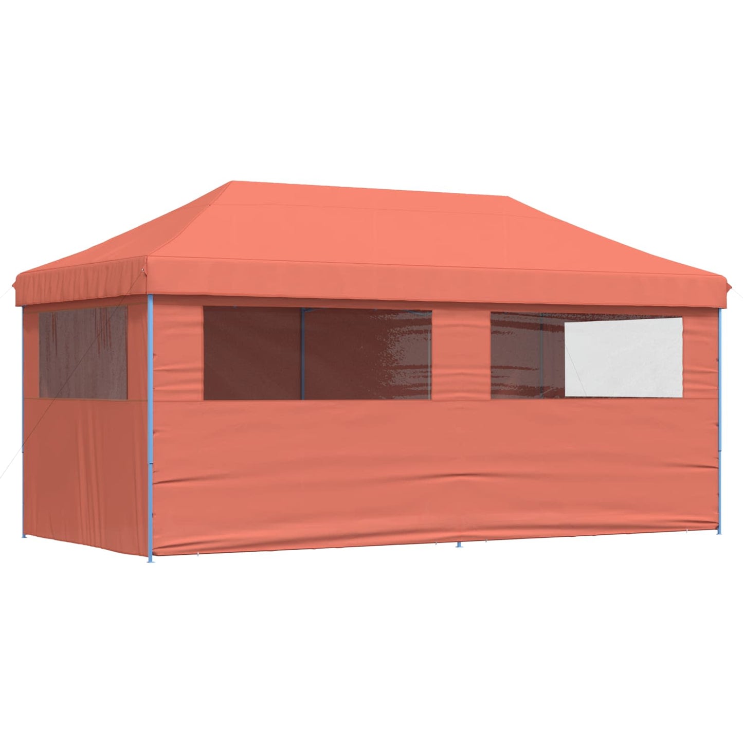Partytelt Terrakotta 292 x 580 x 315 cm Oxford Stoff vidaXL