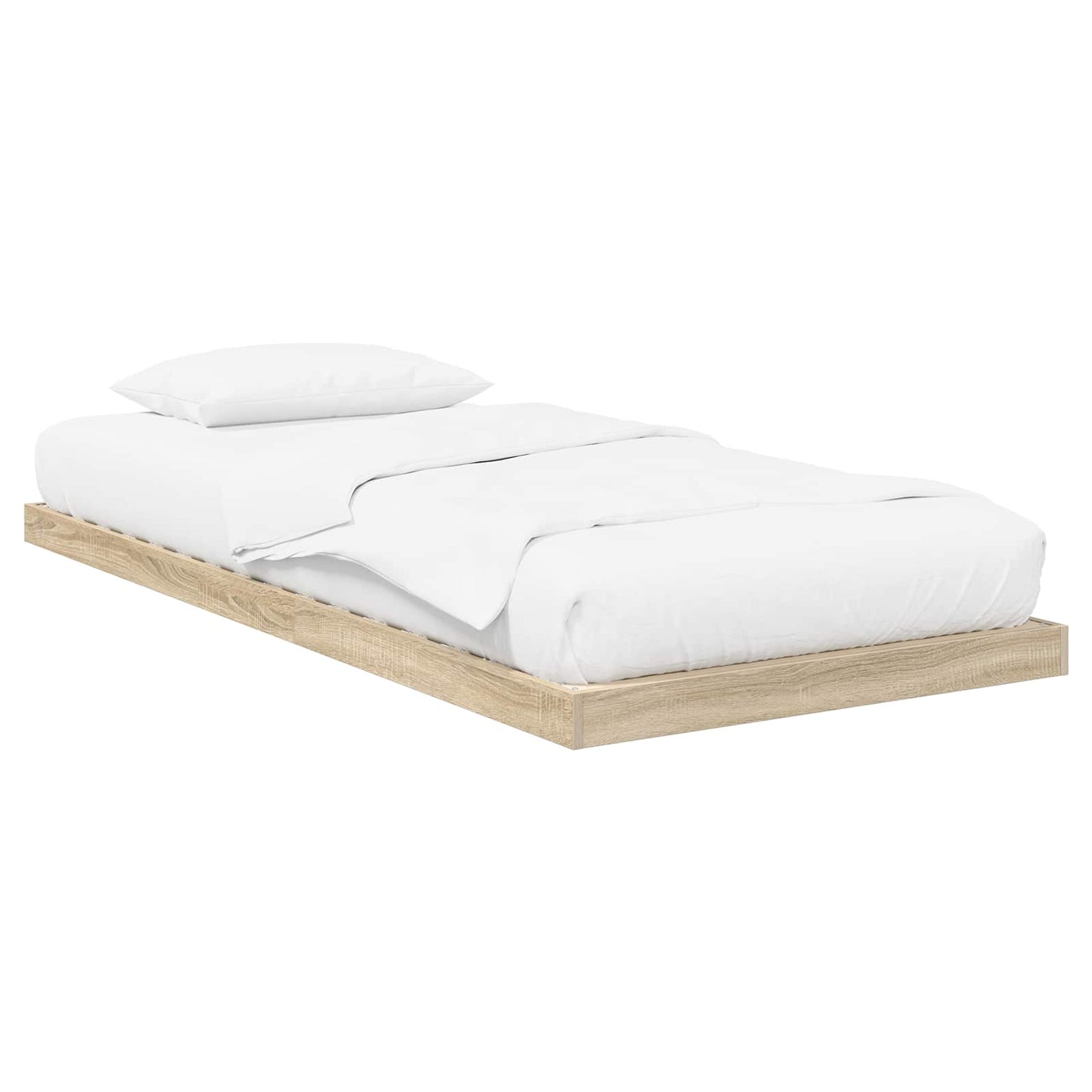 Gulvbedramme Sonoma 80 x 200 cm Konstruert tre