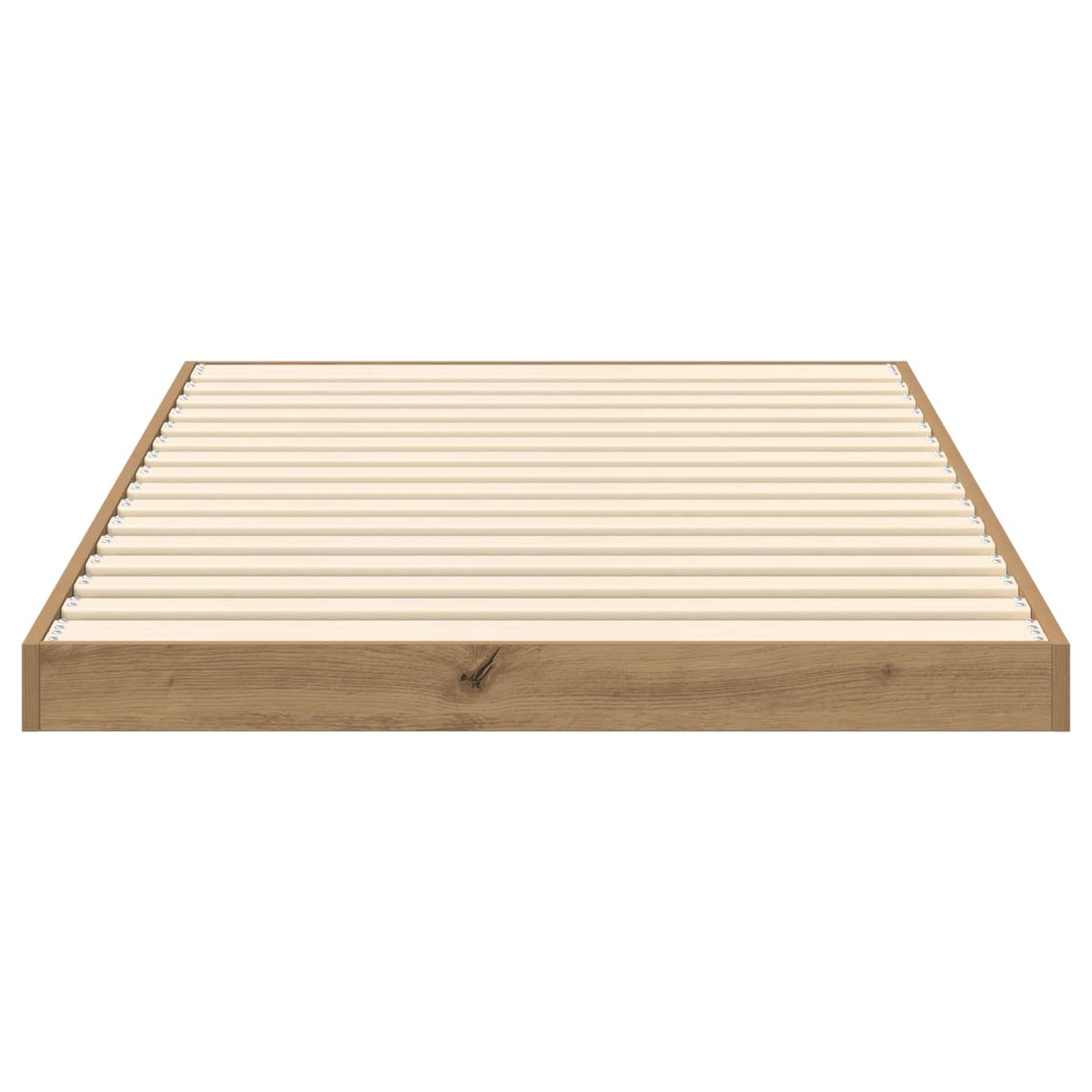 Gulvbedramme Artisan Eik 80 x 200 cm Konstruert tre