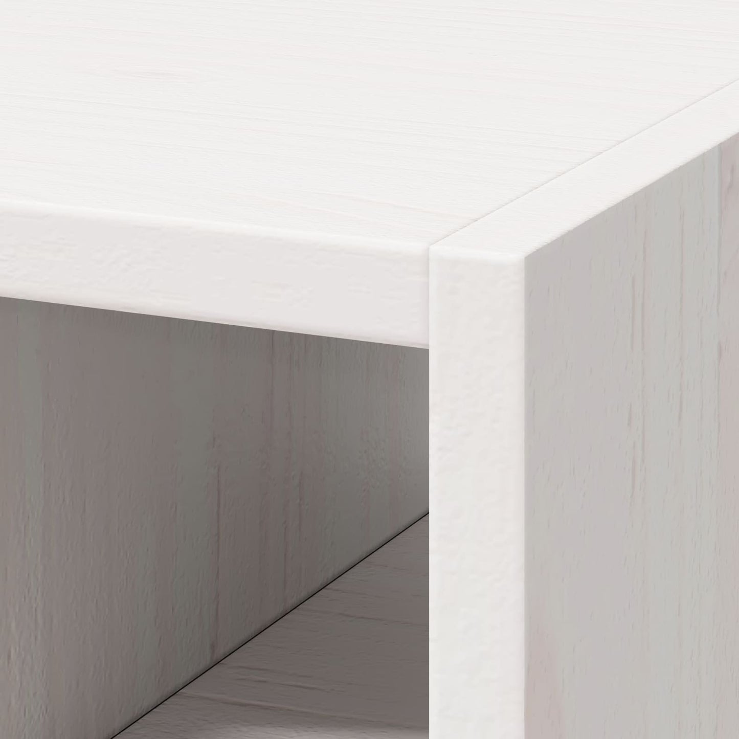 Vinhylle 2 pcs Hvit 56 x 25 x 56 cm Massiv furu