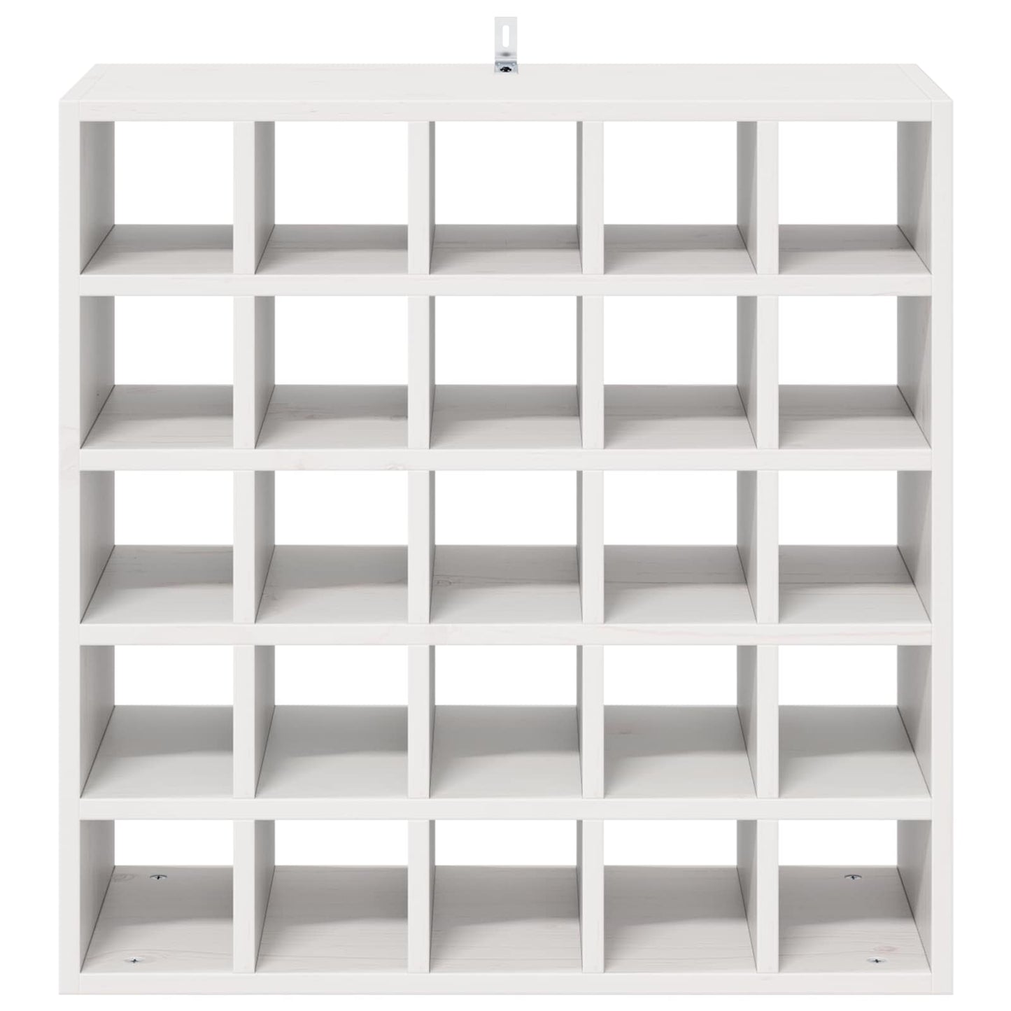 Vinhylle 2 pcs Hvit 56 x 25 x 56 cm Massiv furu